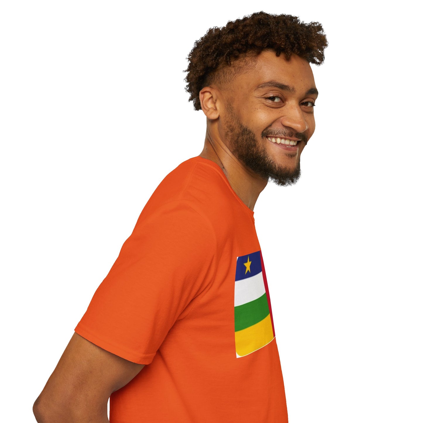 Unisex Softstyle T-Shirt - Central African Republic