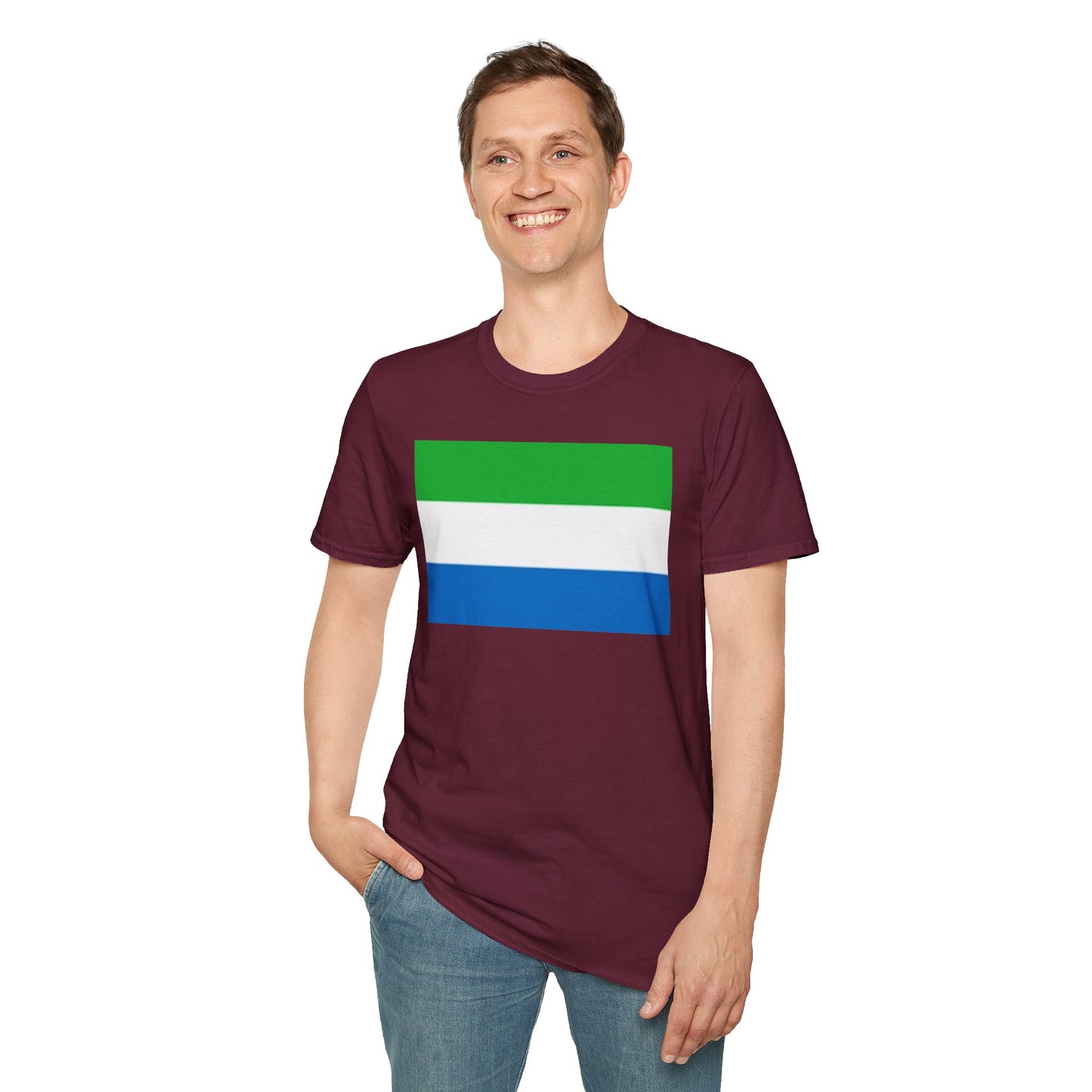 Unisex Softstyle T-Shirt -- Sierra Leone