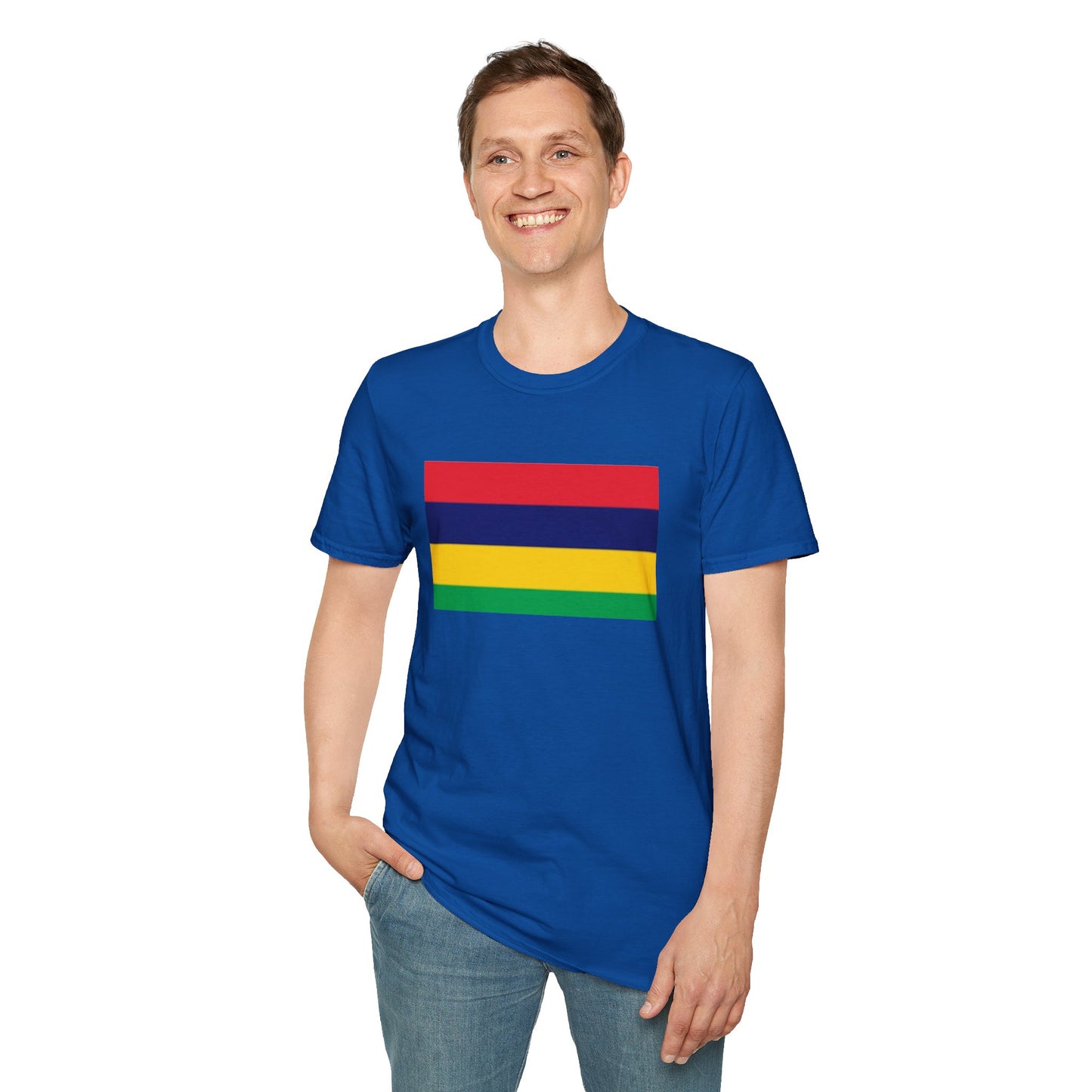 Unisex Softstyle T-Shirt -- Mauritius
