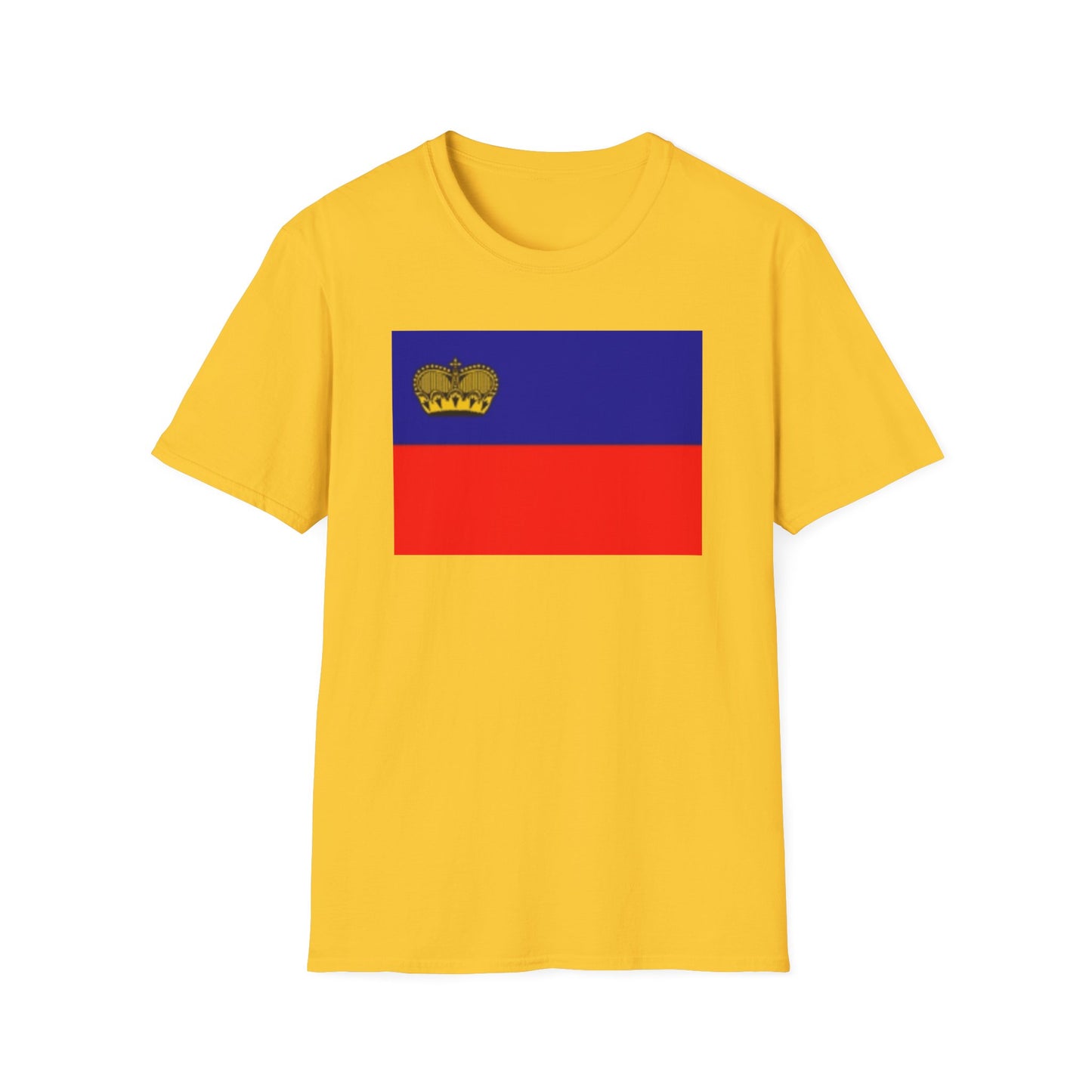 Unisex Softstyle T-Shirt -- Liechtenstein