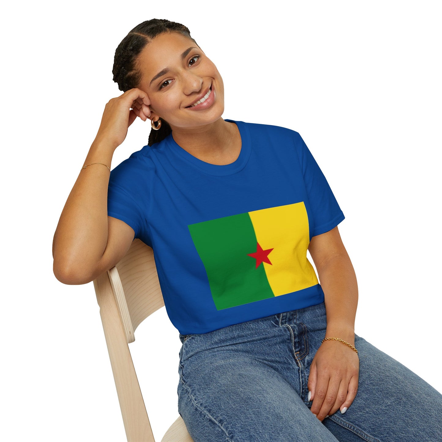 Unisex Softstyle T-Shirt -- French Guiana