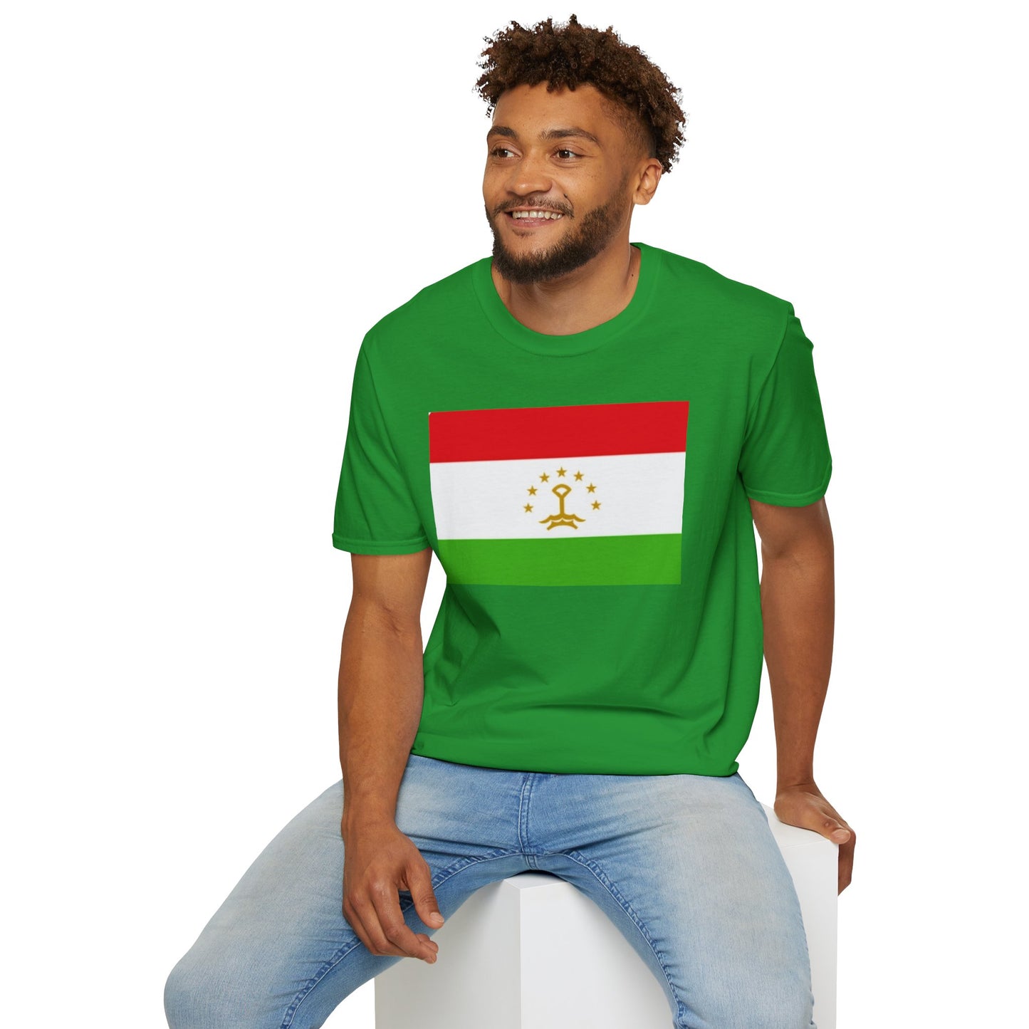 Unisex Softstyle T-Shirt -- Tajikistan