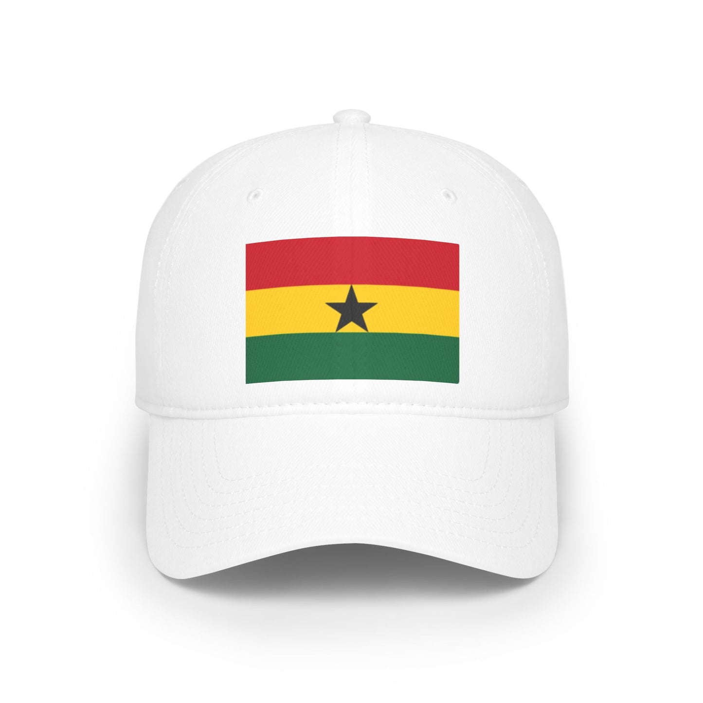 Low Profile Baseball Cap -- Ghana