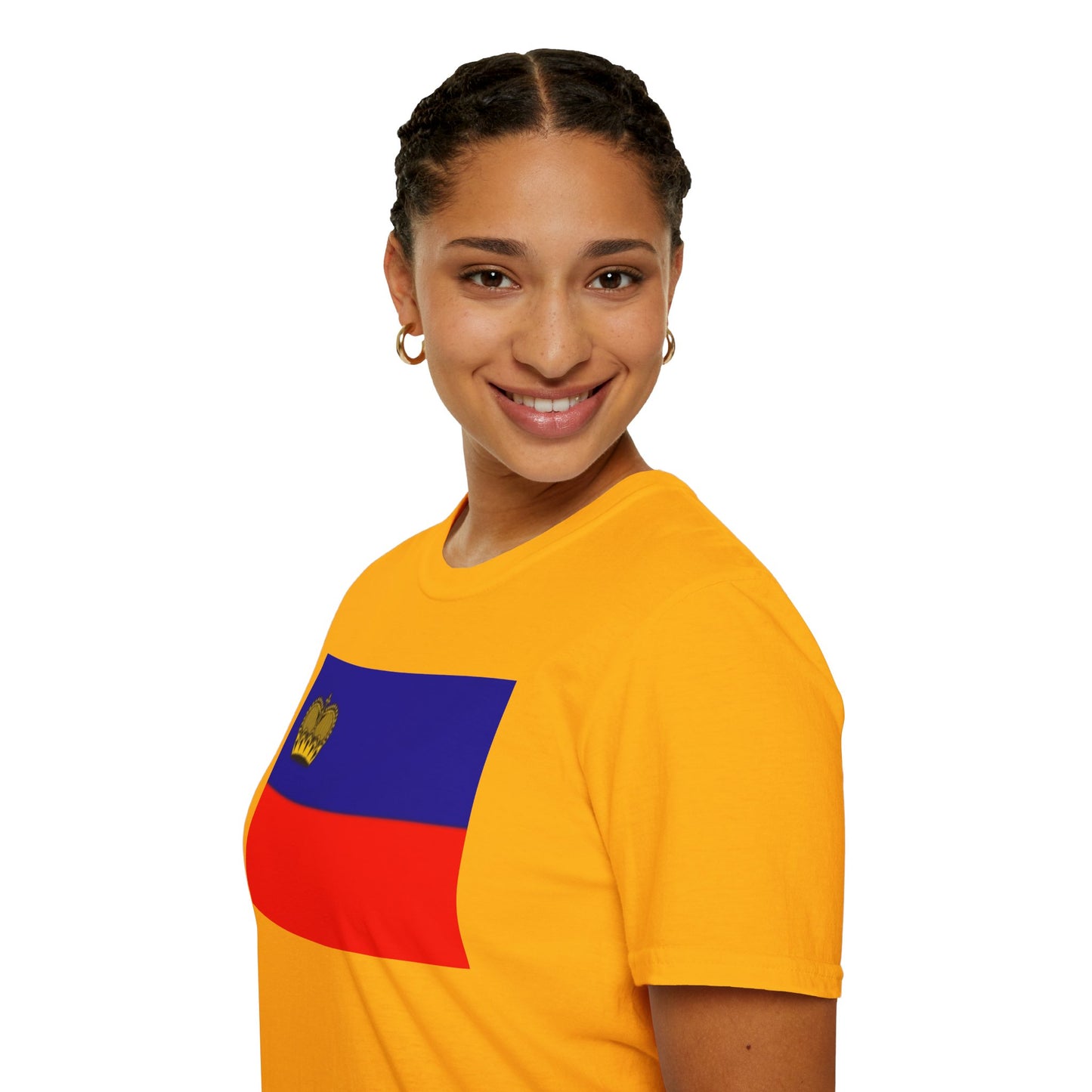 Unisex Softstyle T-Shirt -- Liechtenstein