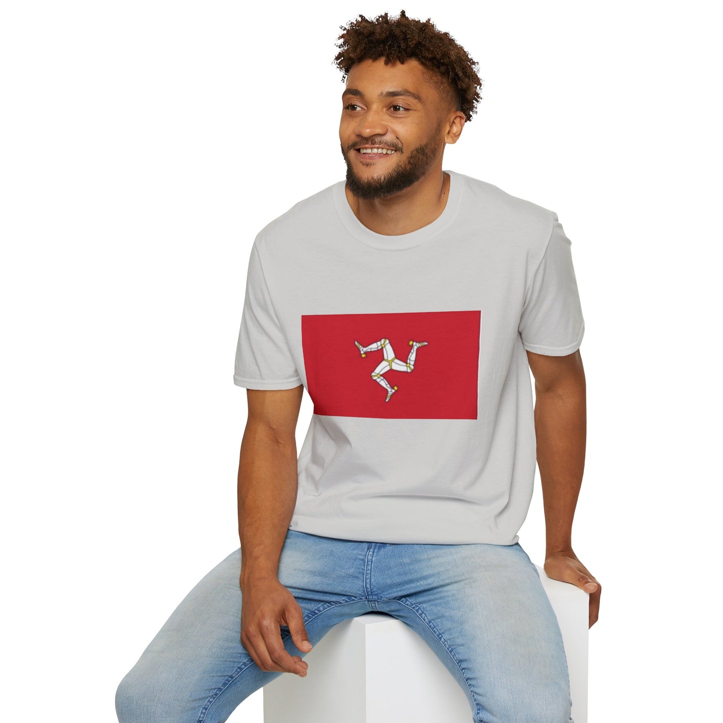 Unisex Softstyle T-Shirt -- Isle of Man
