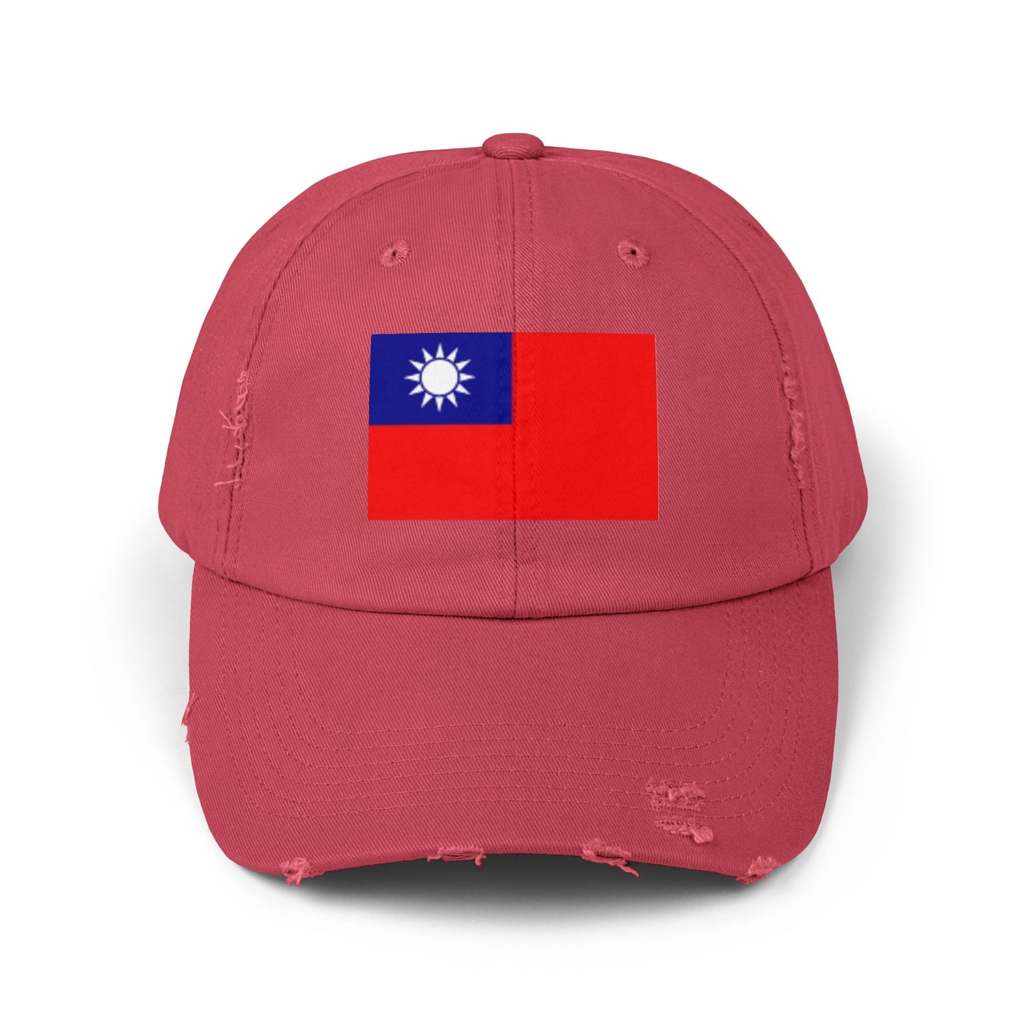 Unisex Distressed Cap -- Taiwan