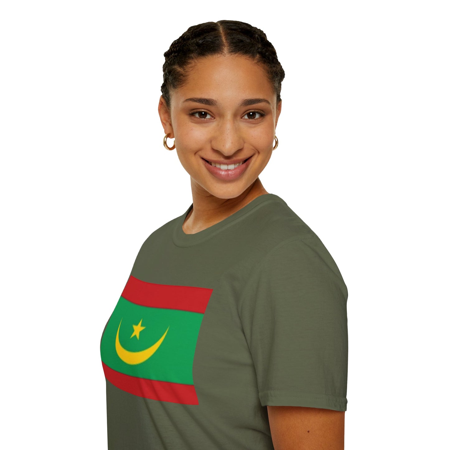 Unisex Softstyle T-Shirt -- Mauritania