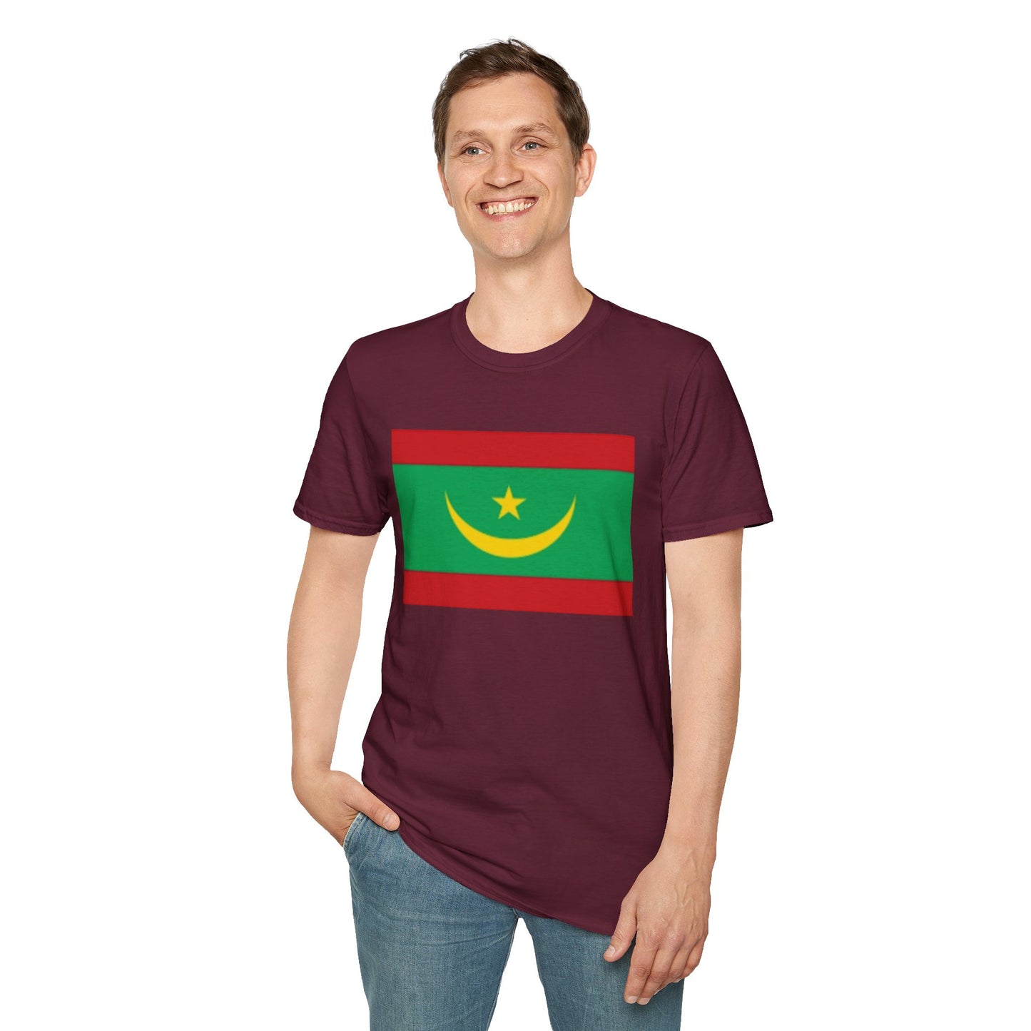 Unisex Softstyle T-Shirt -- Mauritania