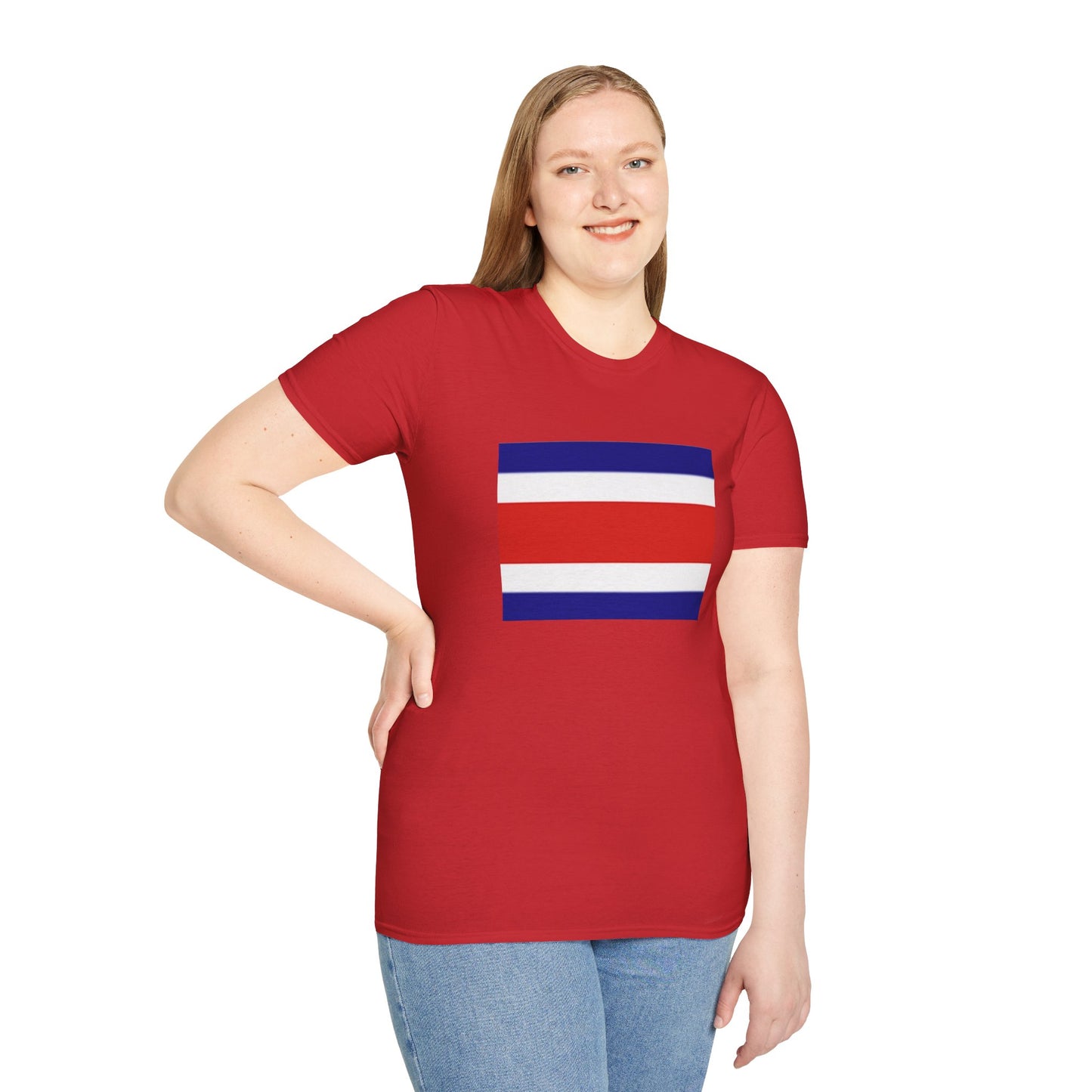 Unisex Softstyle T-Shirt -- Costa Rica