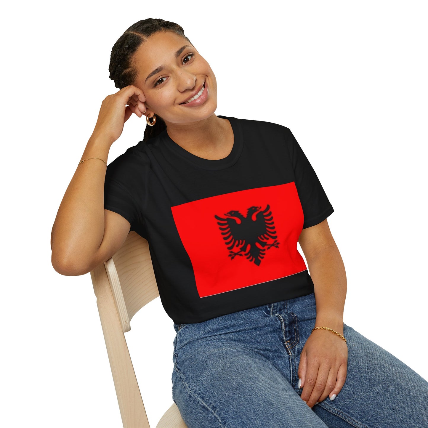 Unisex Softstyle T-Shirt -- Albania
