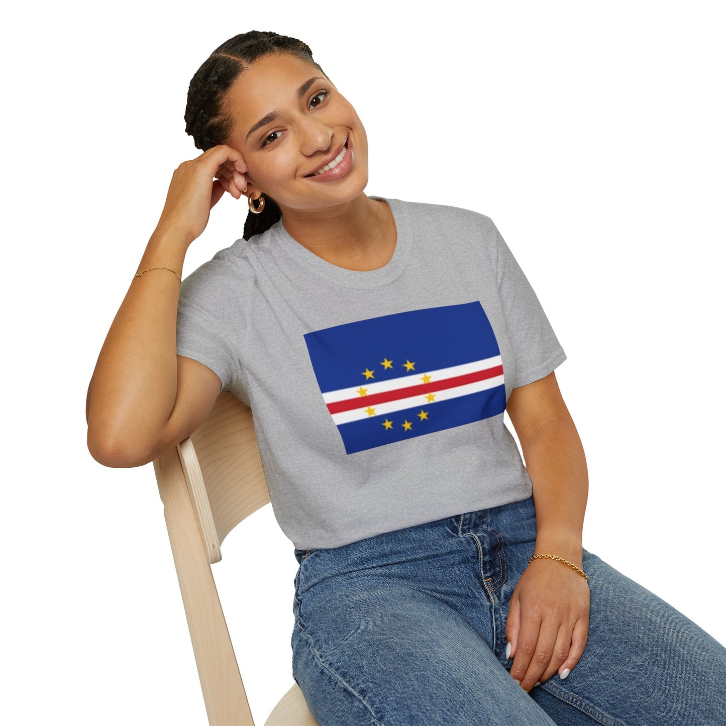 Unisex Softstyle T-Shirt -- Cabo Verde
