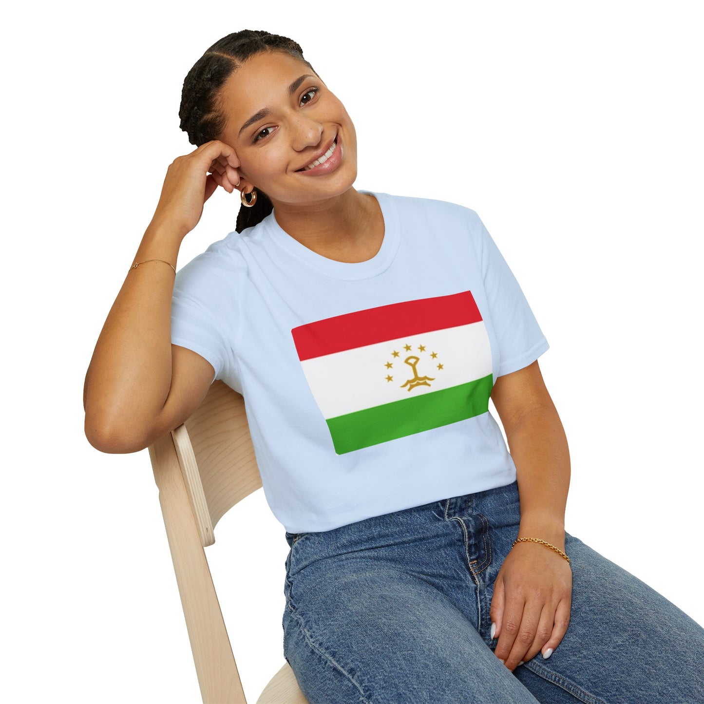 Unisex Softstyle T-Shirt -- Tajikistan