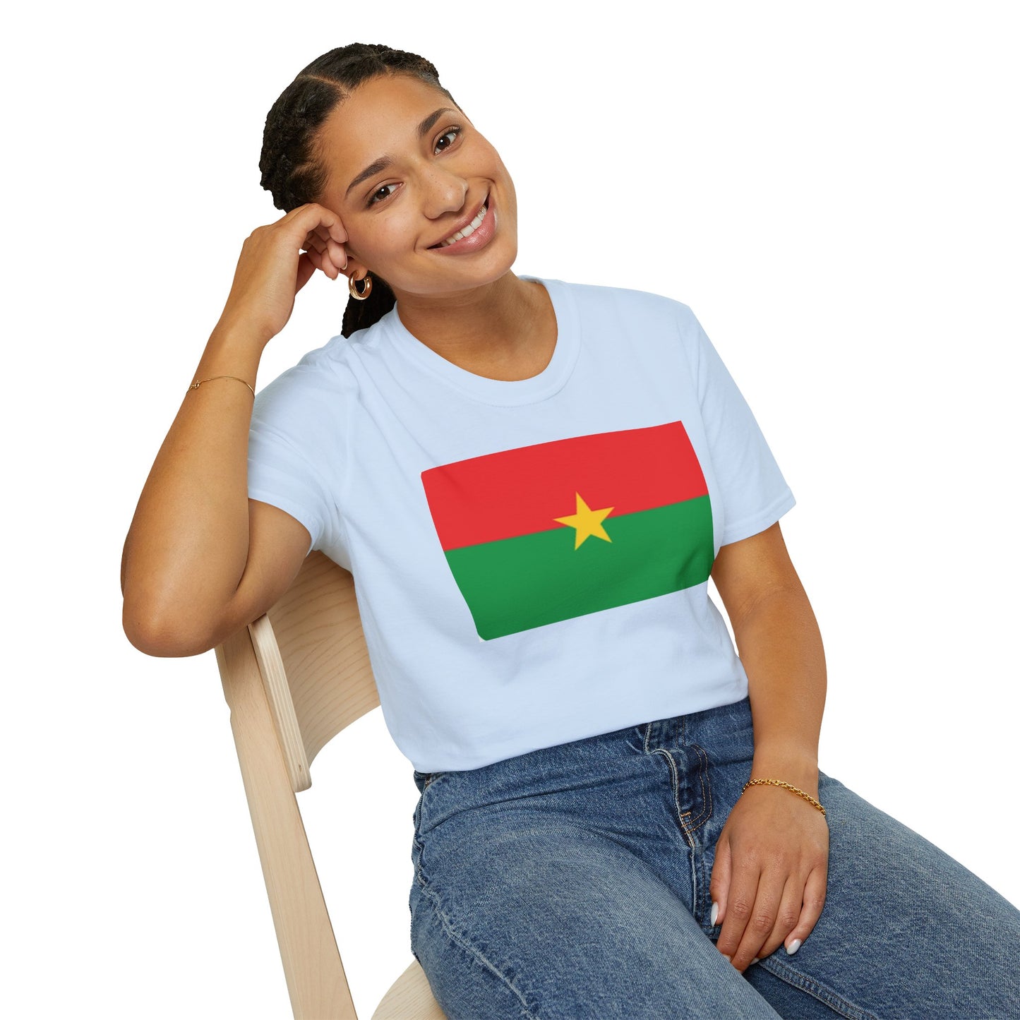 Unisex Softstyle T-Shirt -- Burkina Faso