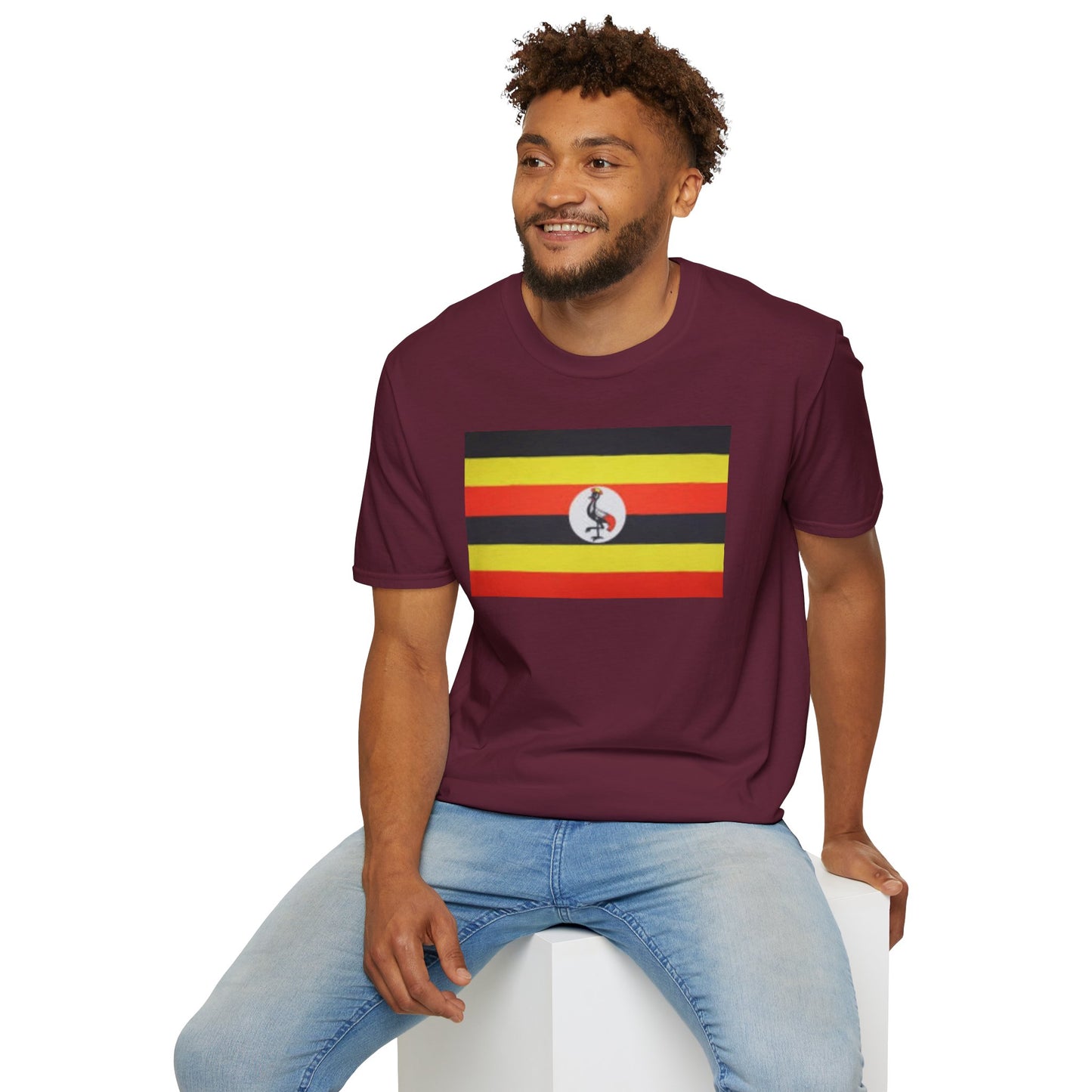 Unisex Softstyle T-Shirt -- Uganda