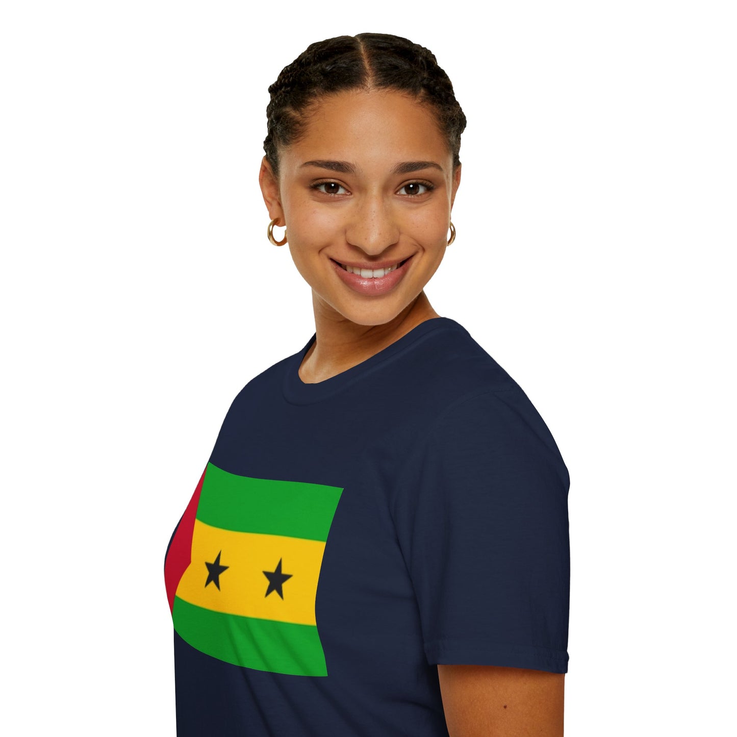 Unisex Softstyle T-Shirt -- Sao Tome and Principe