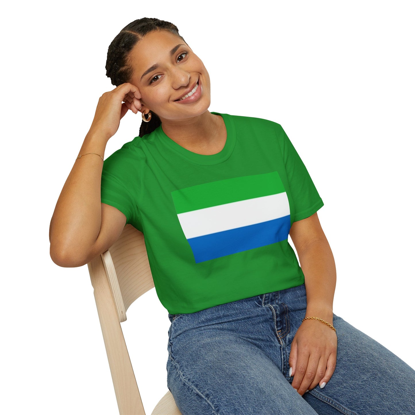 Unisex Softstyle T-Shirt -- Sierra Leone