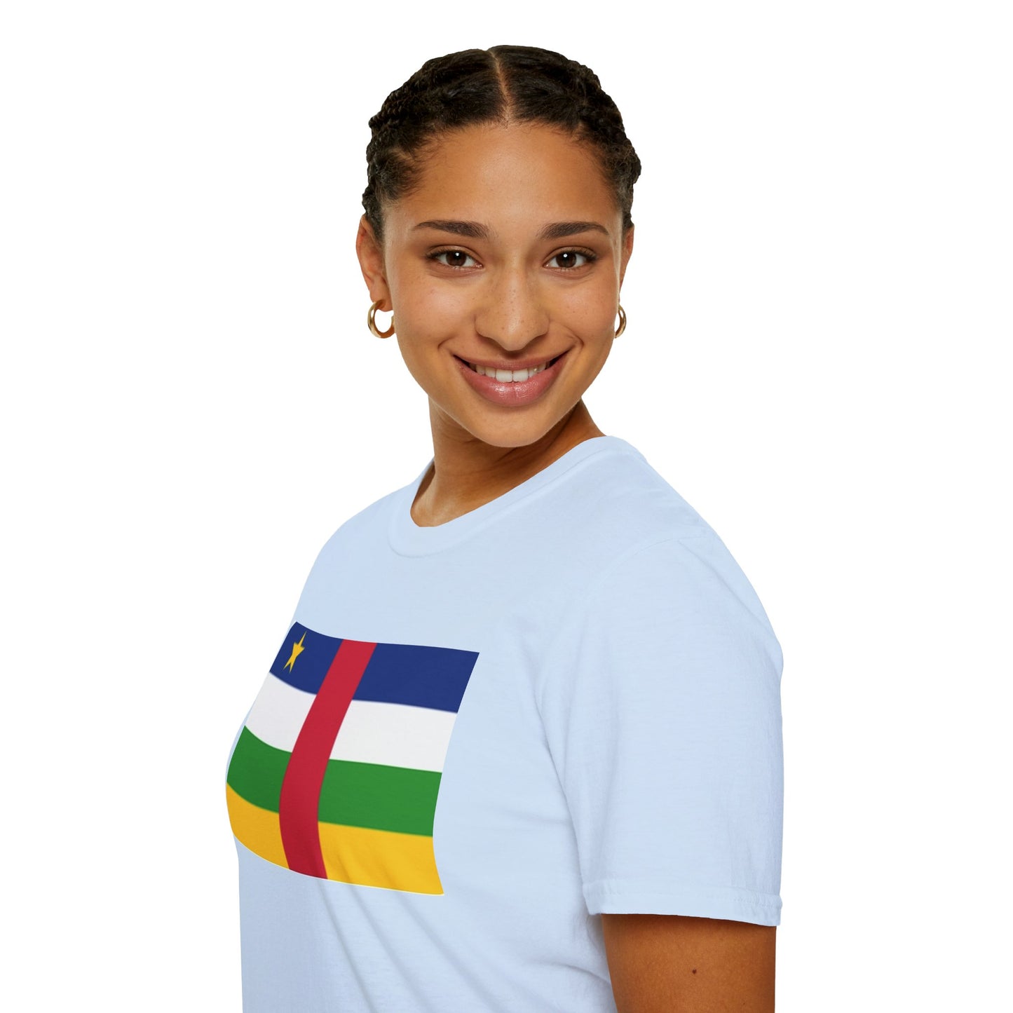 Unisex Softstyle T-Shirt - Central African Republic