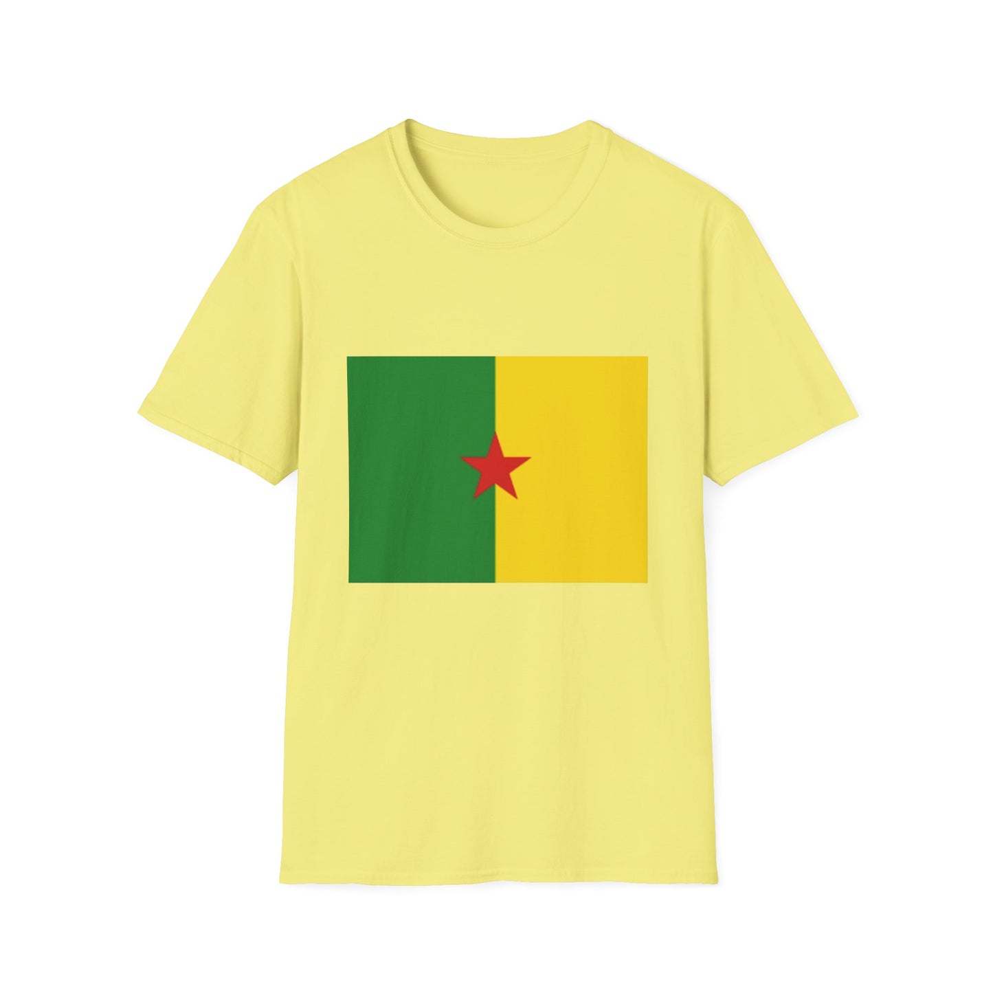 Unisex Softstyle T-Shirt -- French Guiana