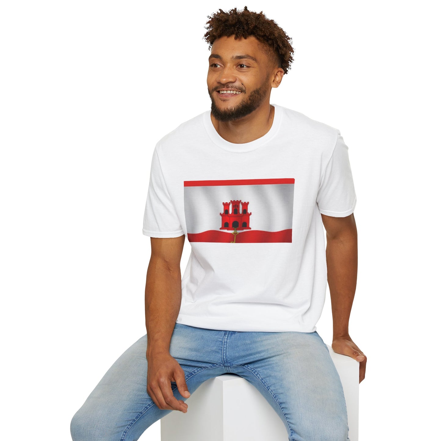 Unisex Softstyle T-Shirt -- Gibraltar