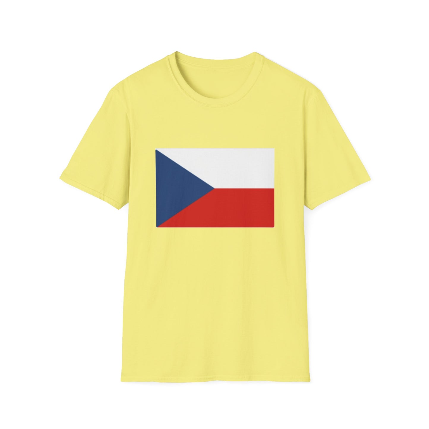 Unisex Softstyle T-Shirt -- Czechia