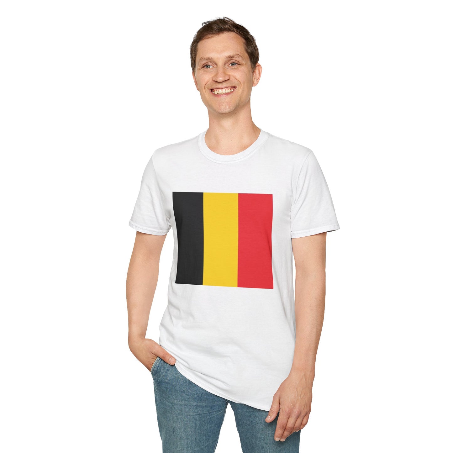 Unisex Softstyle T-Shirt -- Belgium
