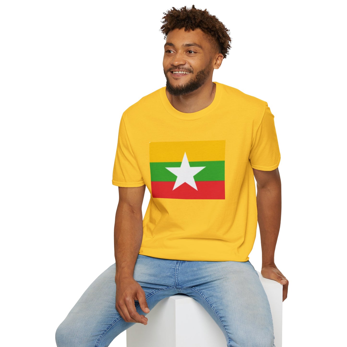 Unisex Softstyle T-Shirt -- Myanmar