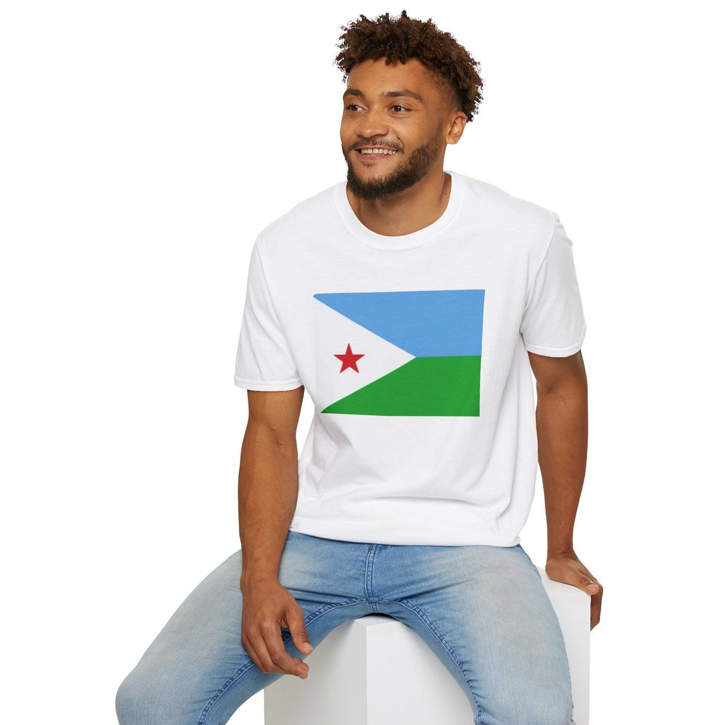 Unisex Softstyle T-Shirt -- Djibouti