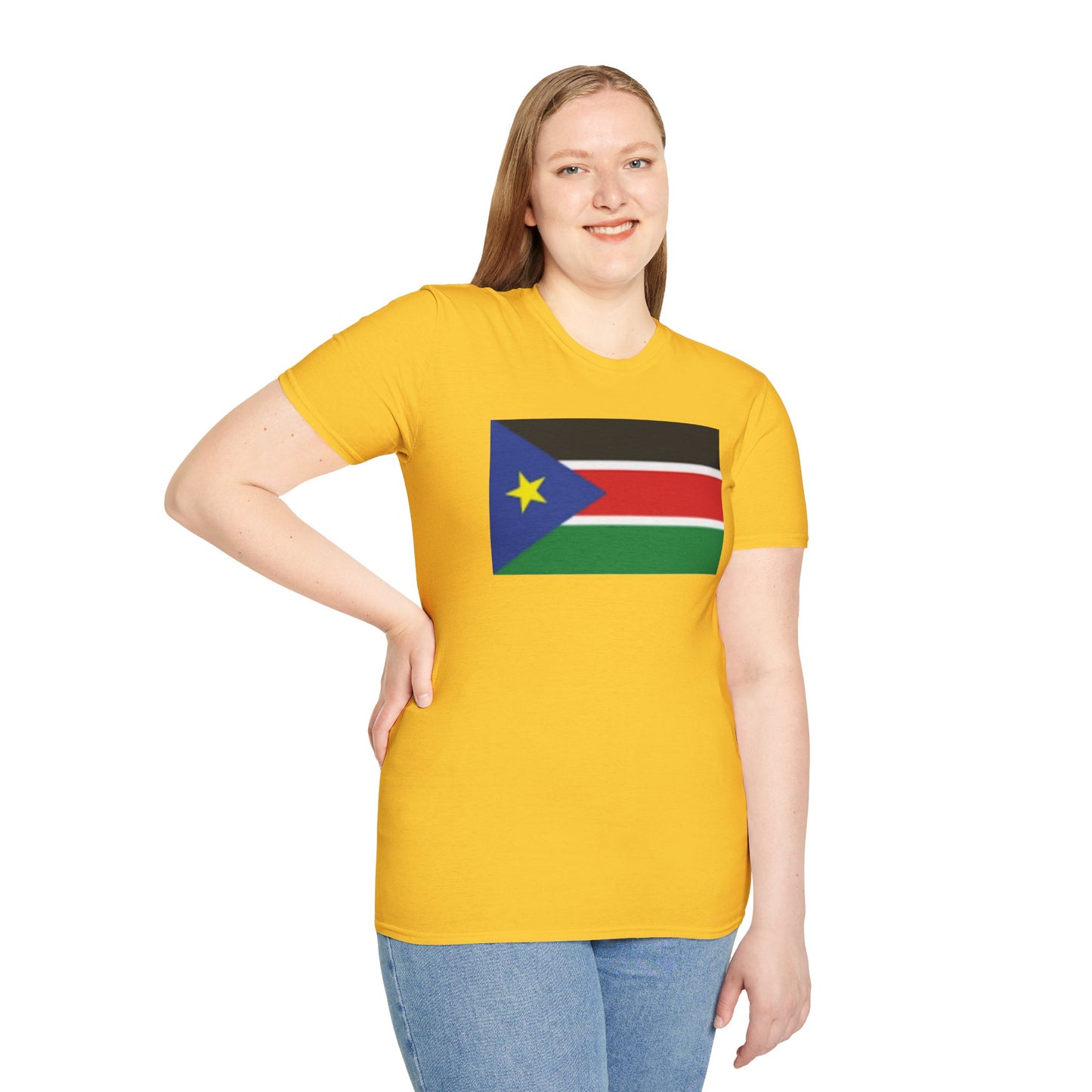 Unisex Softstyle T-Shirt -- South Sudan