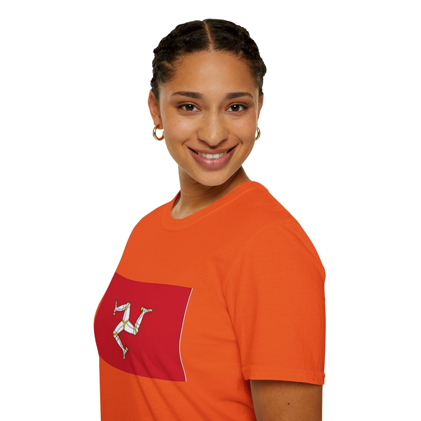 Unisex Softstyle T-Shirt -- Isle of Man
