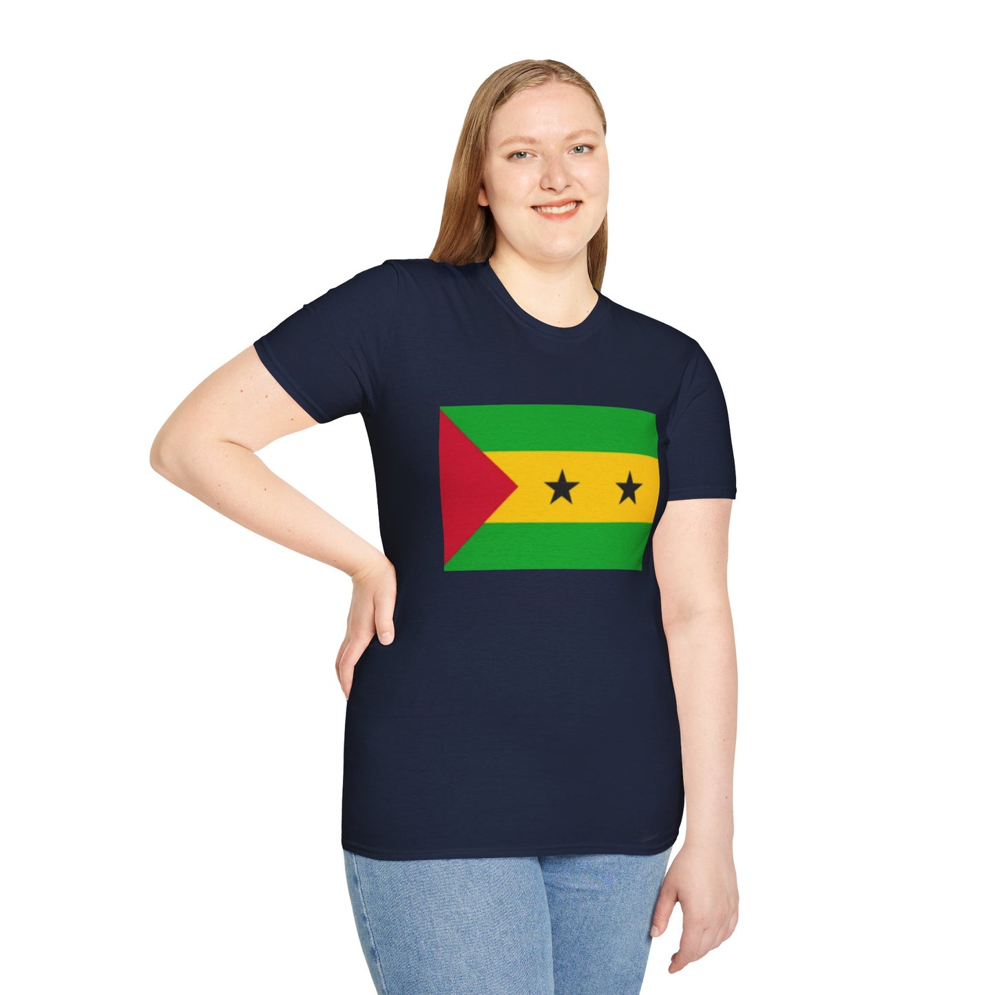 Unisex Softstyle T-Shirt -- Sao Tome and Principe