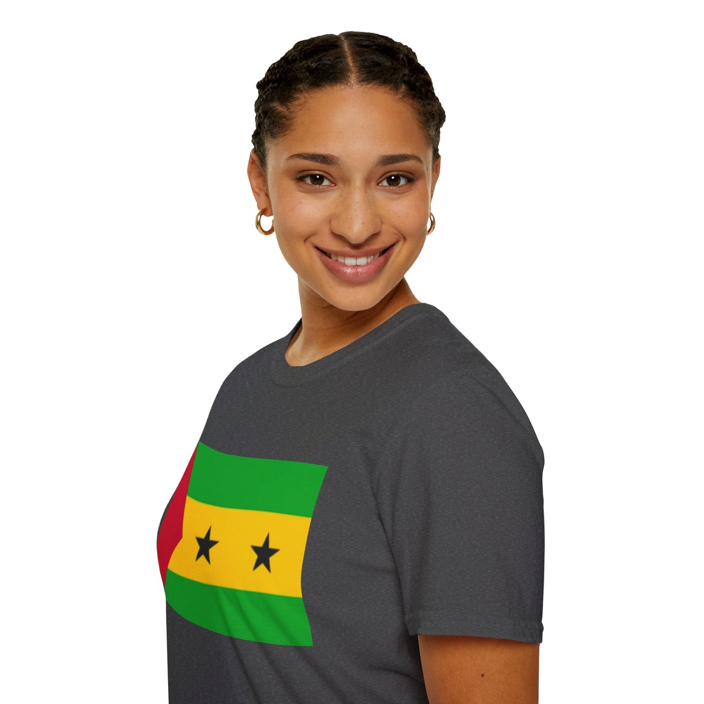 Unisex Softstyle T-Shirt -- Sao Tome and Principe