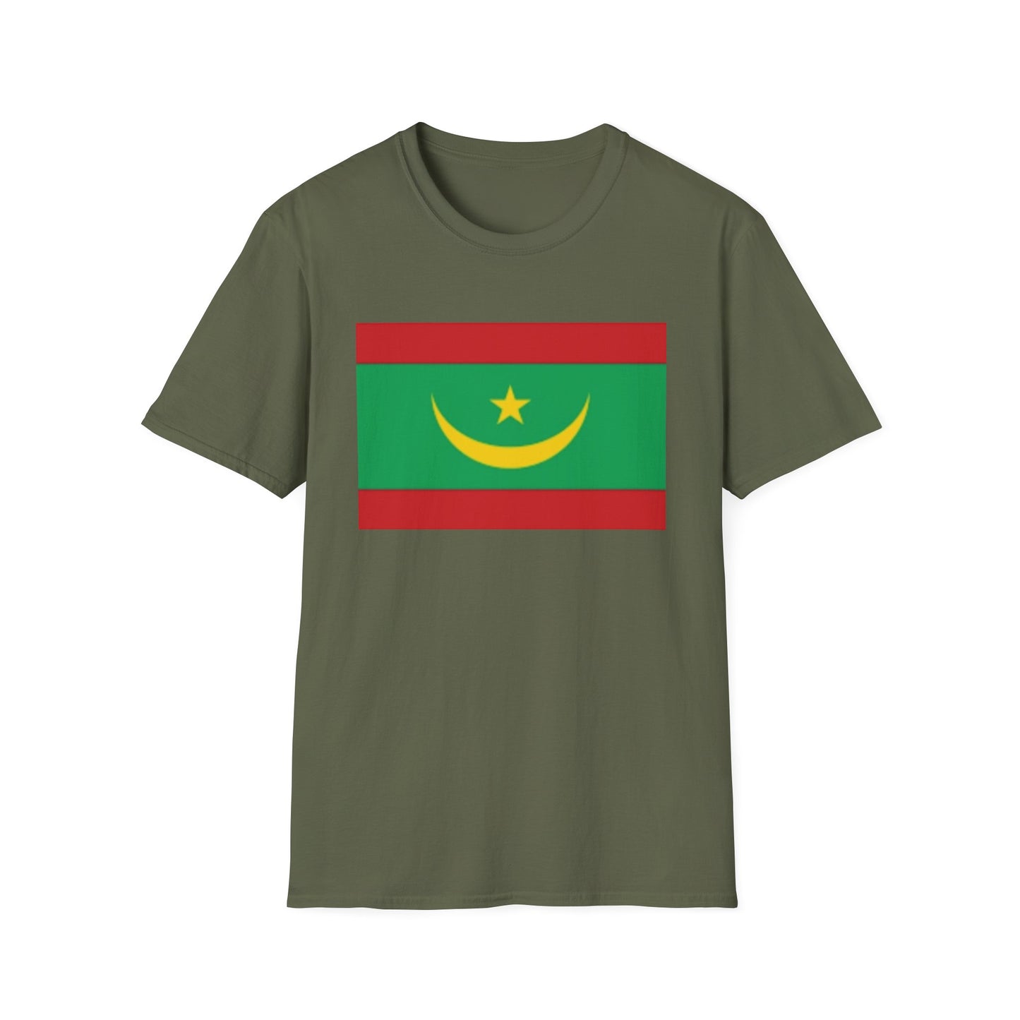 Unisex Softstyle T-Shirt -- Mauritania