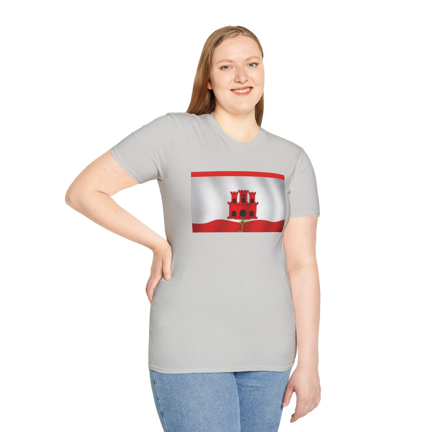 Unisex Softstyle T-Shirt -- Gibraltar