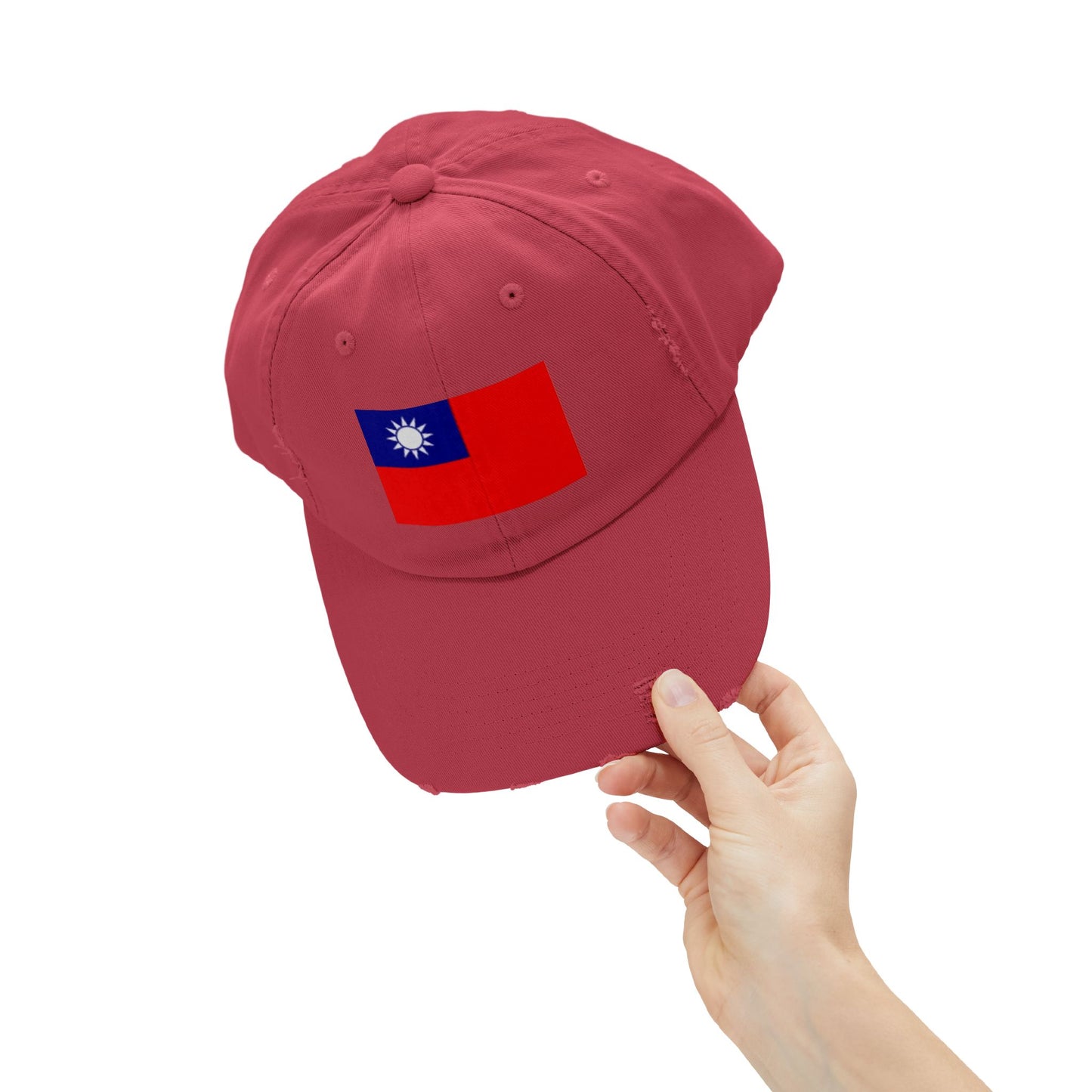 Unisex Distressed Cap -- Taiwan