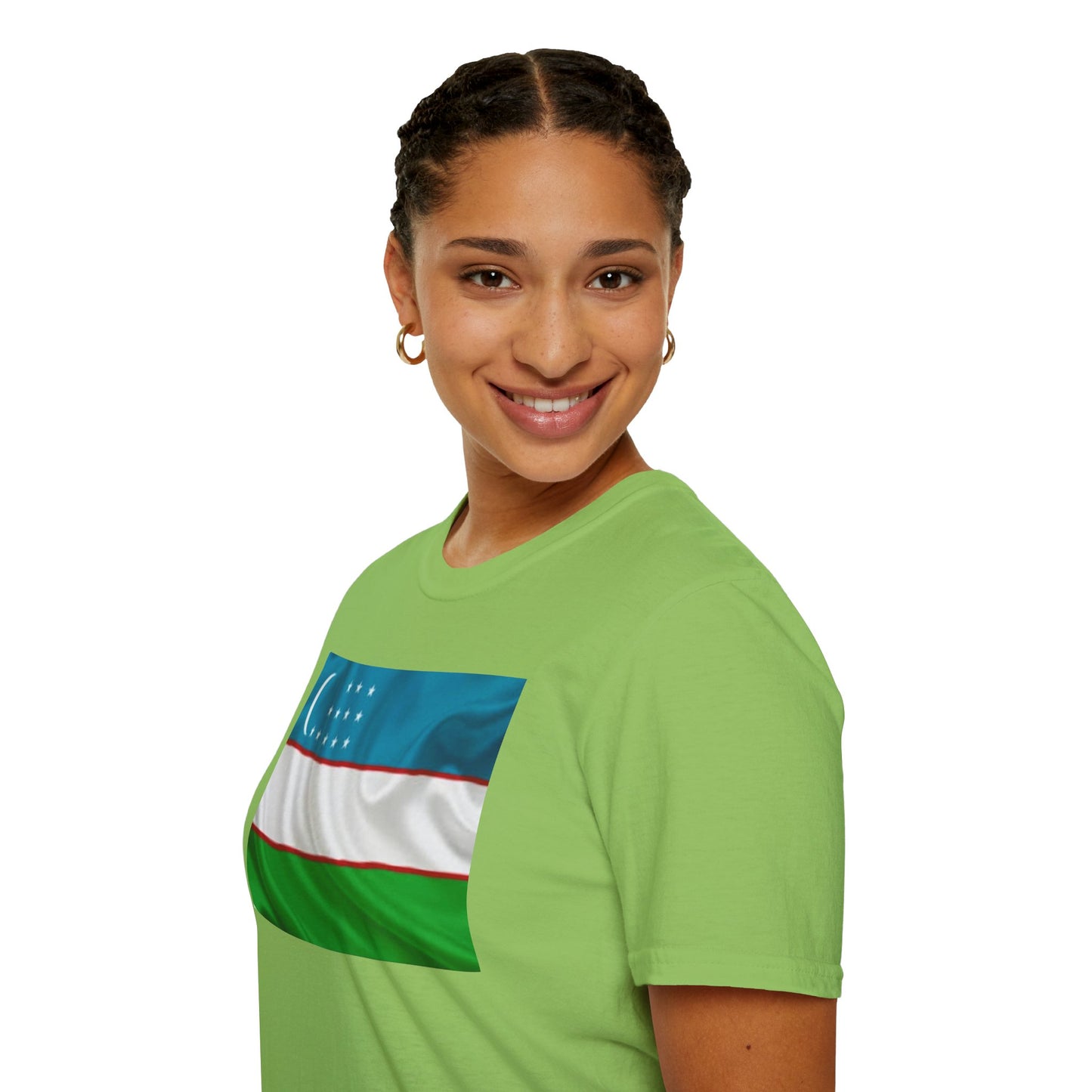 Unisex Softstyle T-Shirt -- Uzbekistan