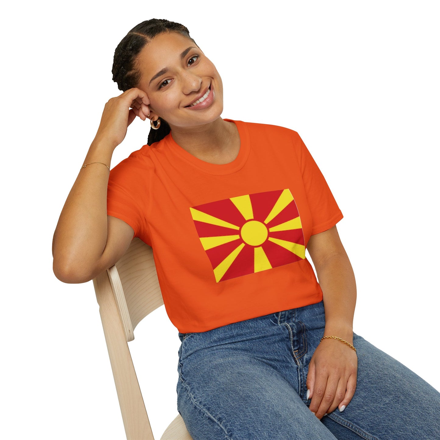 Unisex Softstyle T-Shirt -- North Macedonia