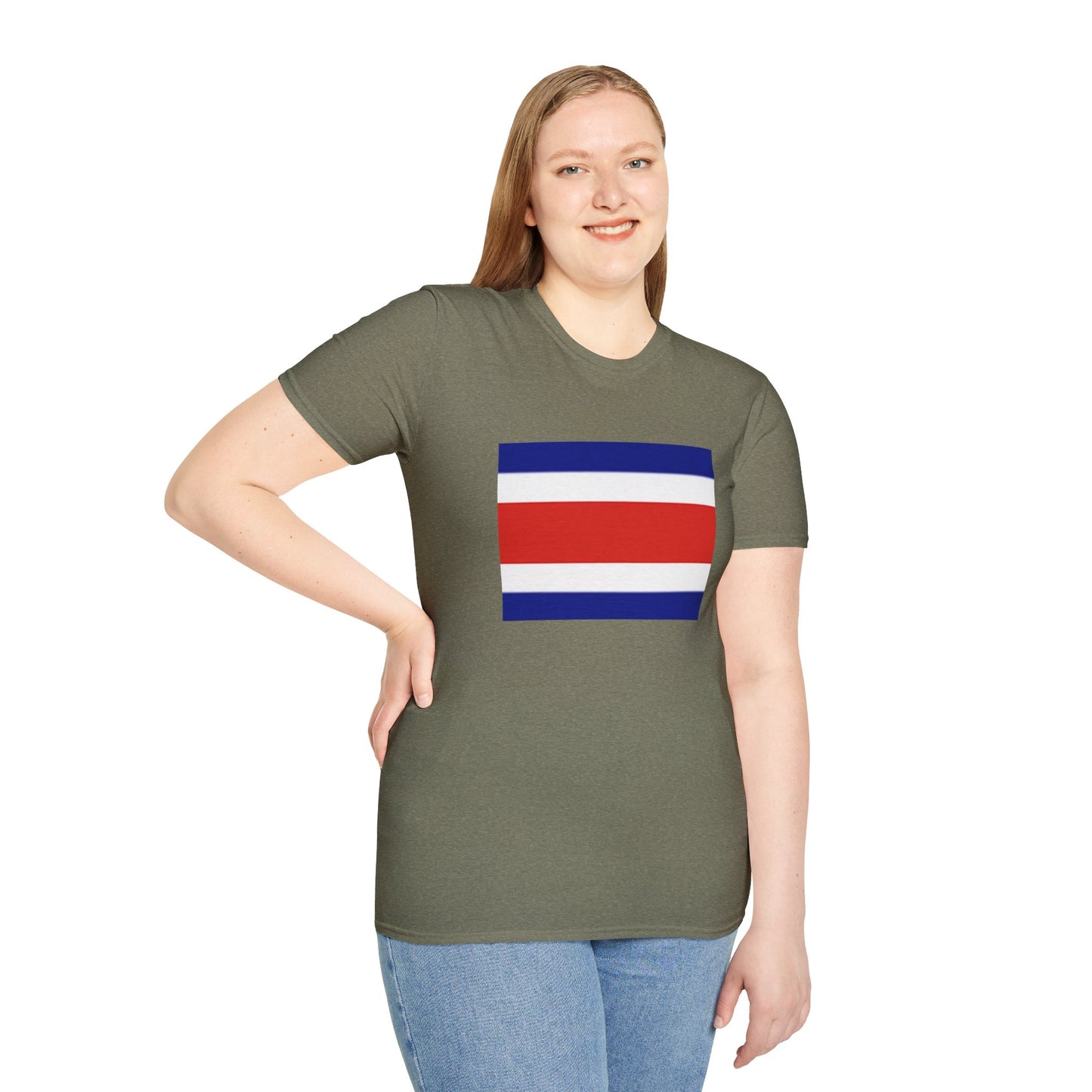 Unisex Softstyle T-Shirt -- Costa Rica