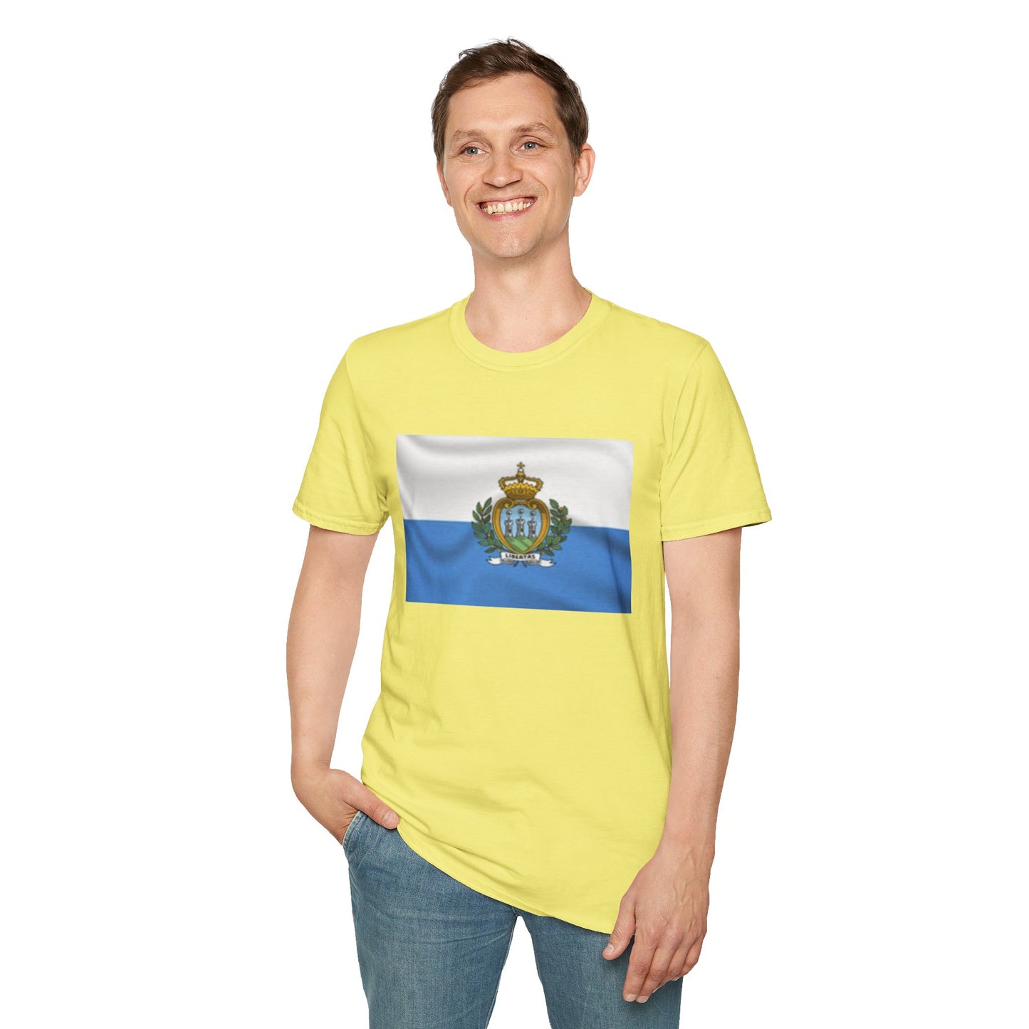 Unisex Softstyle T-Shirt -- San Marino