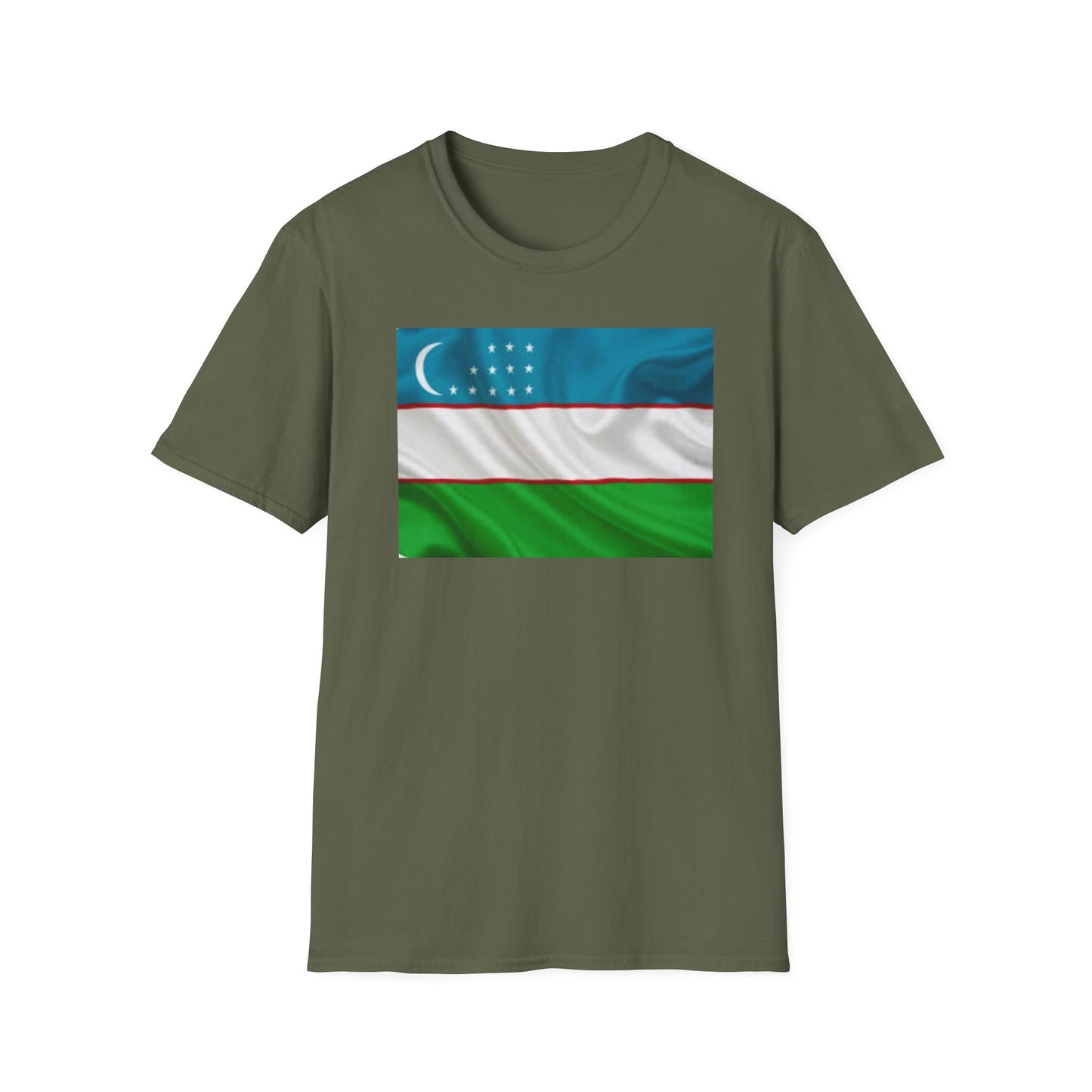 Unisex Softstyle T-Shirt -- Uzbekistan