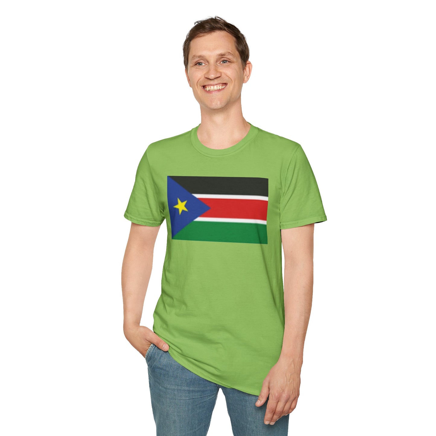 Unisex Softstyle T-Shirt -- South Sudan