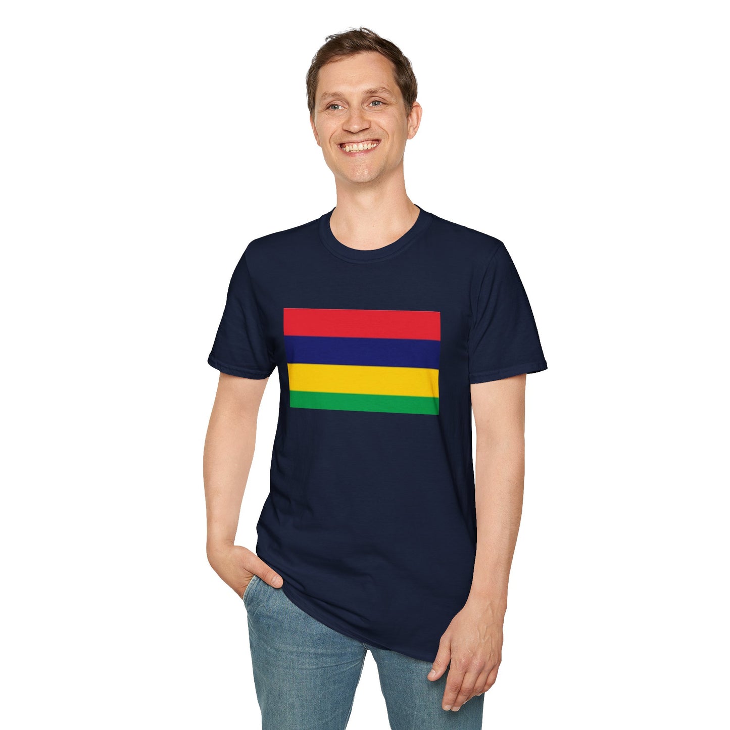 Unisex Softstyle T-Shirt -- Mauritius