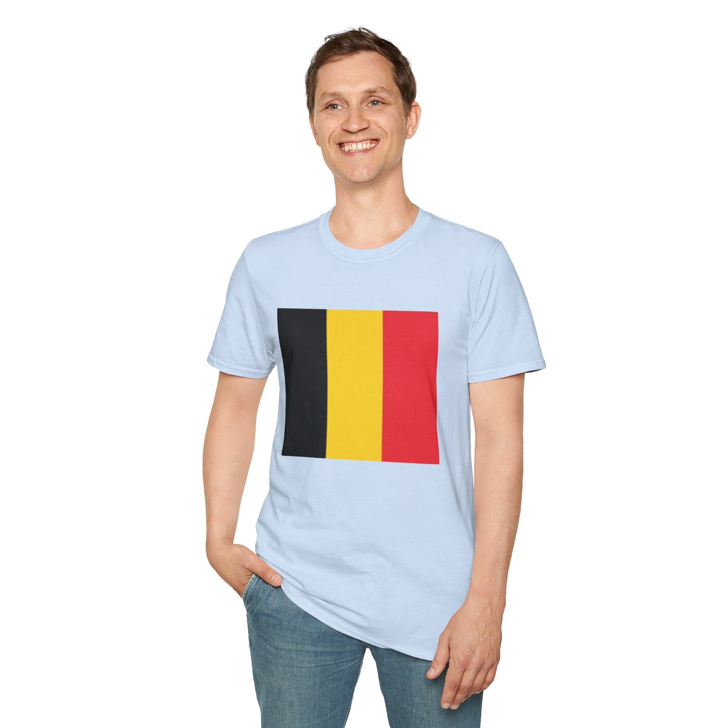 Unisex Softstyle T-Shirt -- Belgium