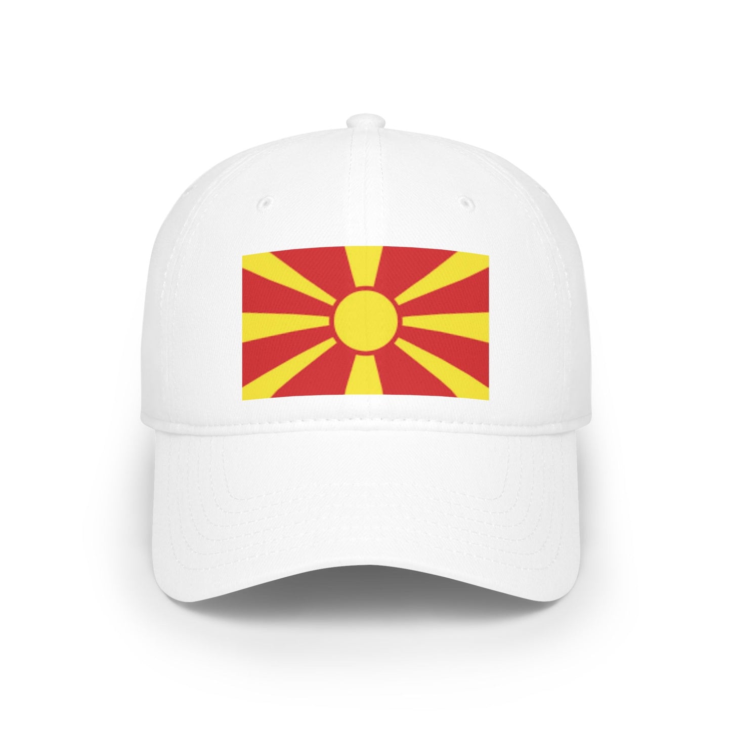 Low Profile Baseball Cap -- North Macedonia