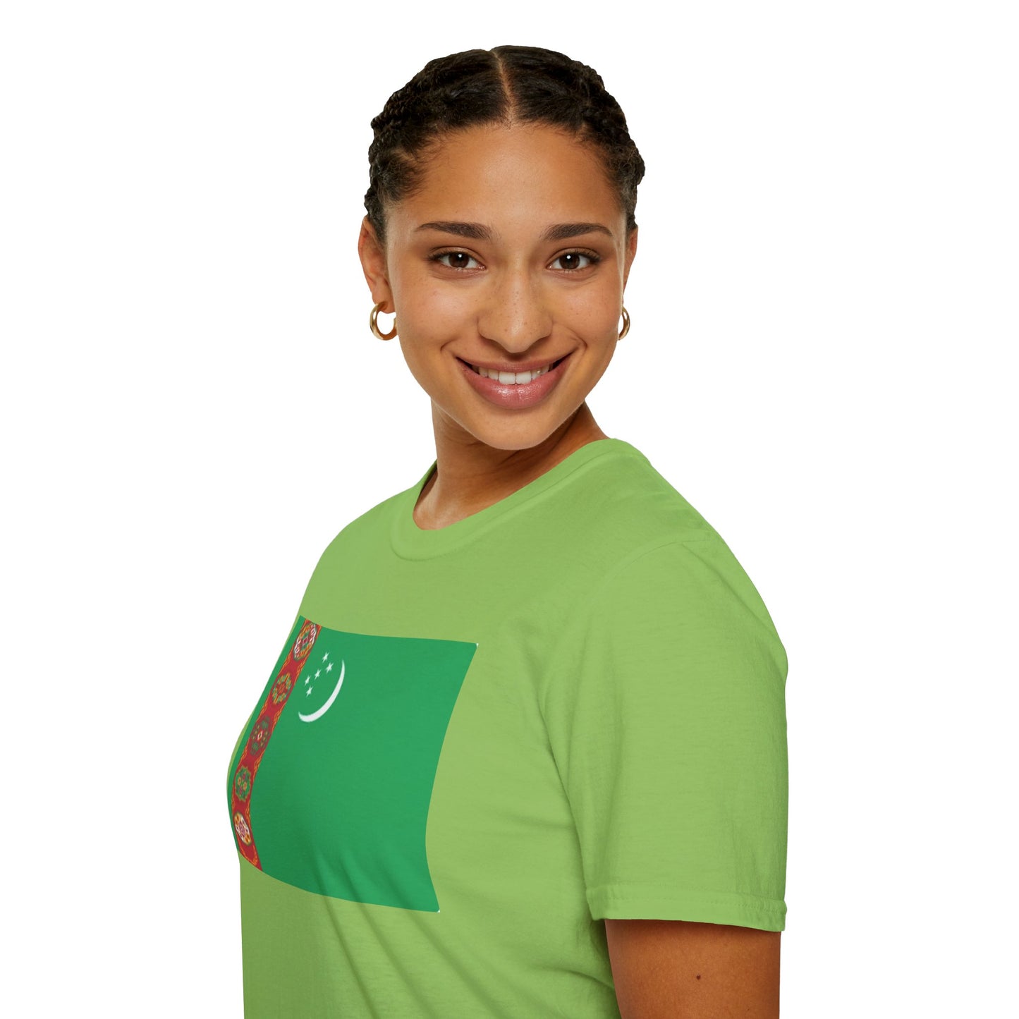 Unisex Softstyle T-Shirt -- Turkmenistan