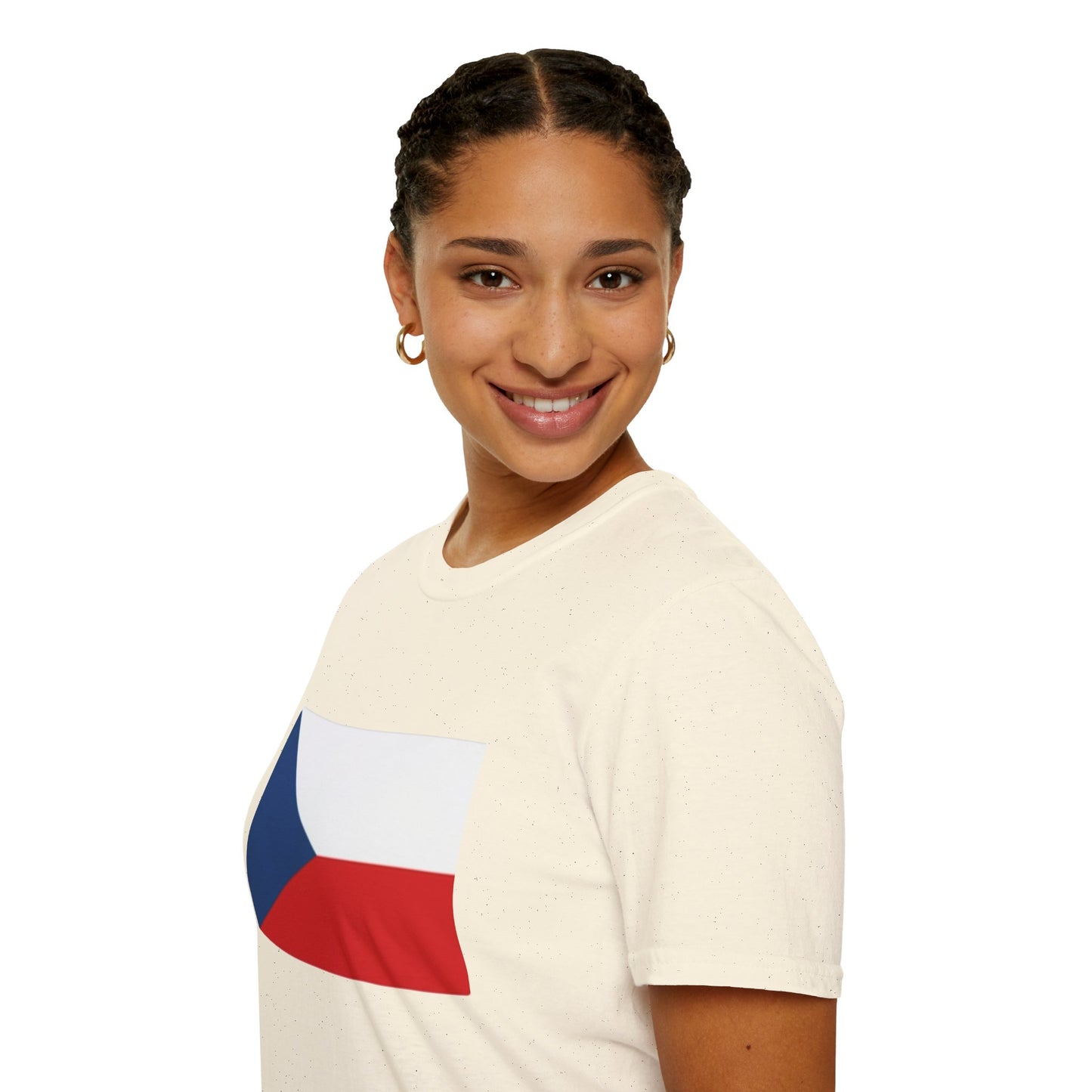 Unisex Softstyle T-Shirt -- Czechia