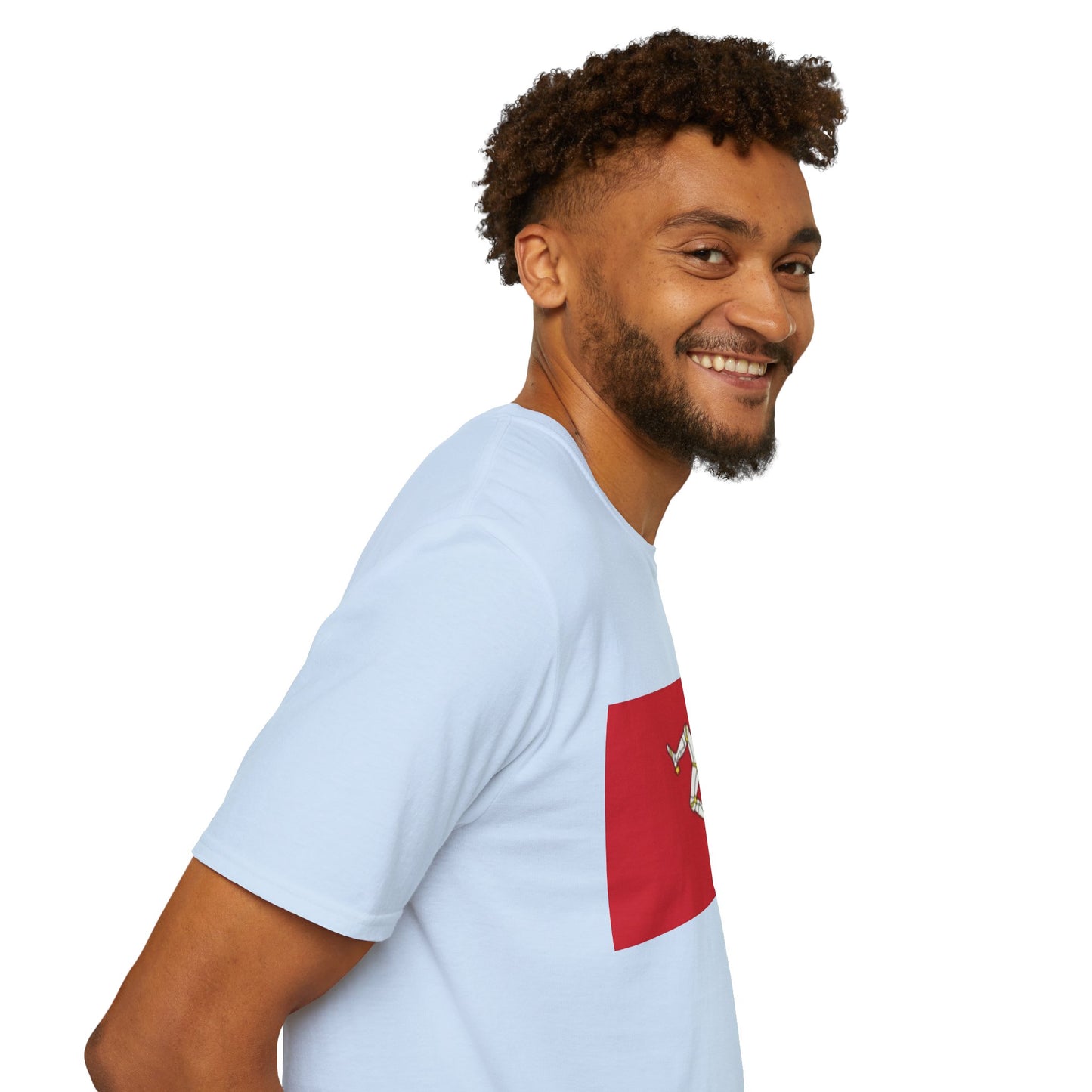 Unisex Softstyle T-Shirt -- Isle of Man