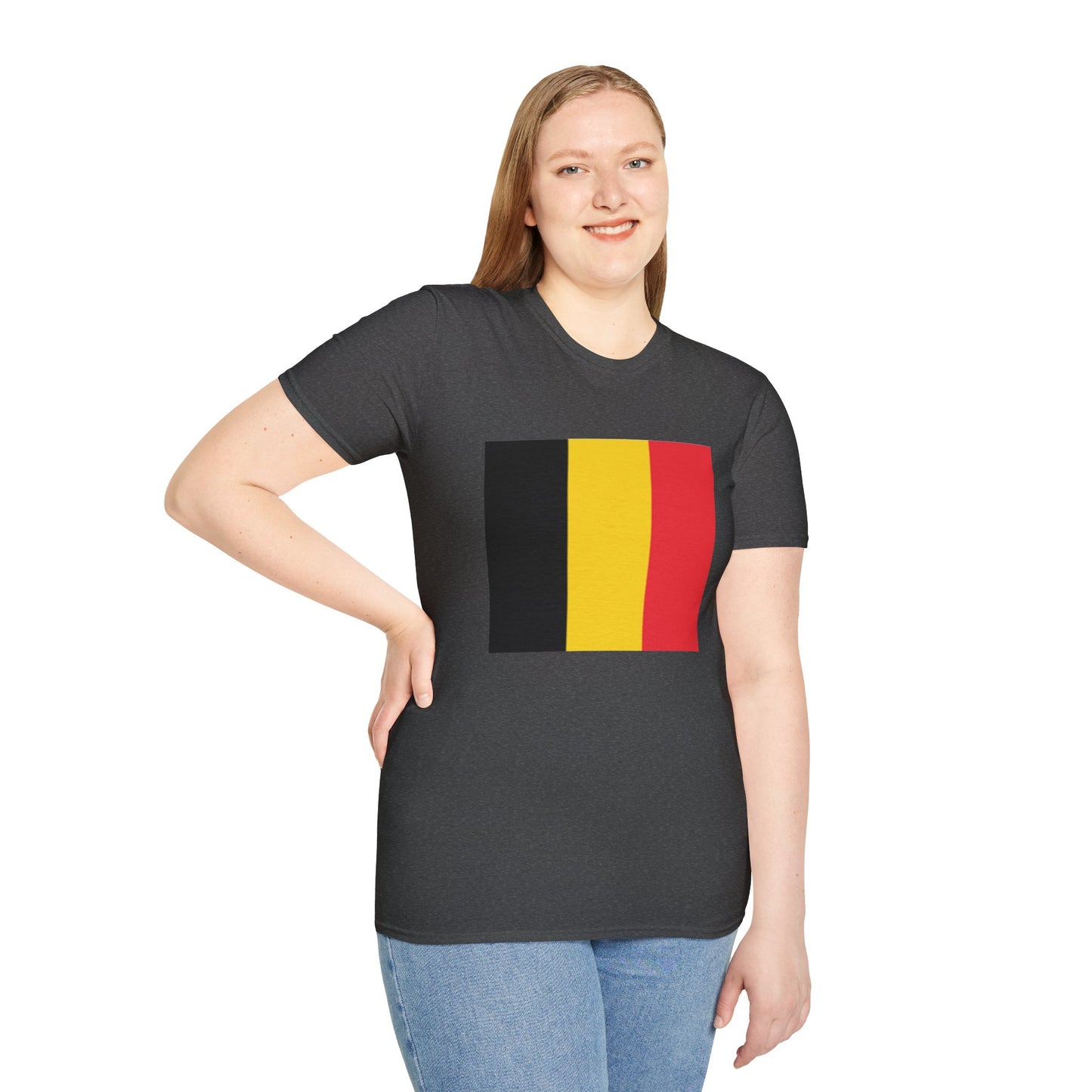 Unisex Softstyle T-Shirt -- Belgium