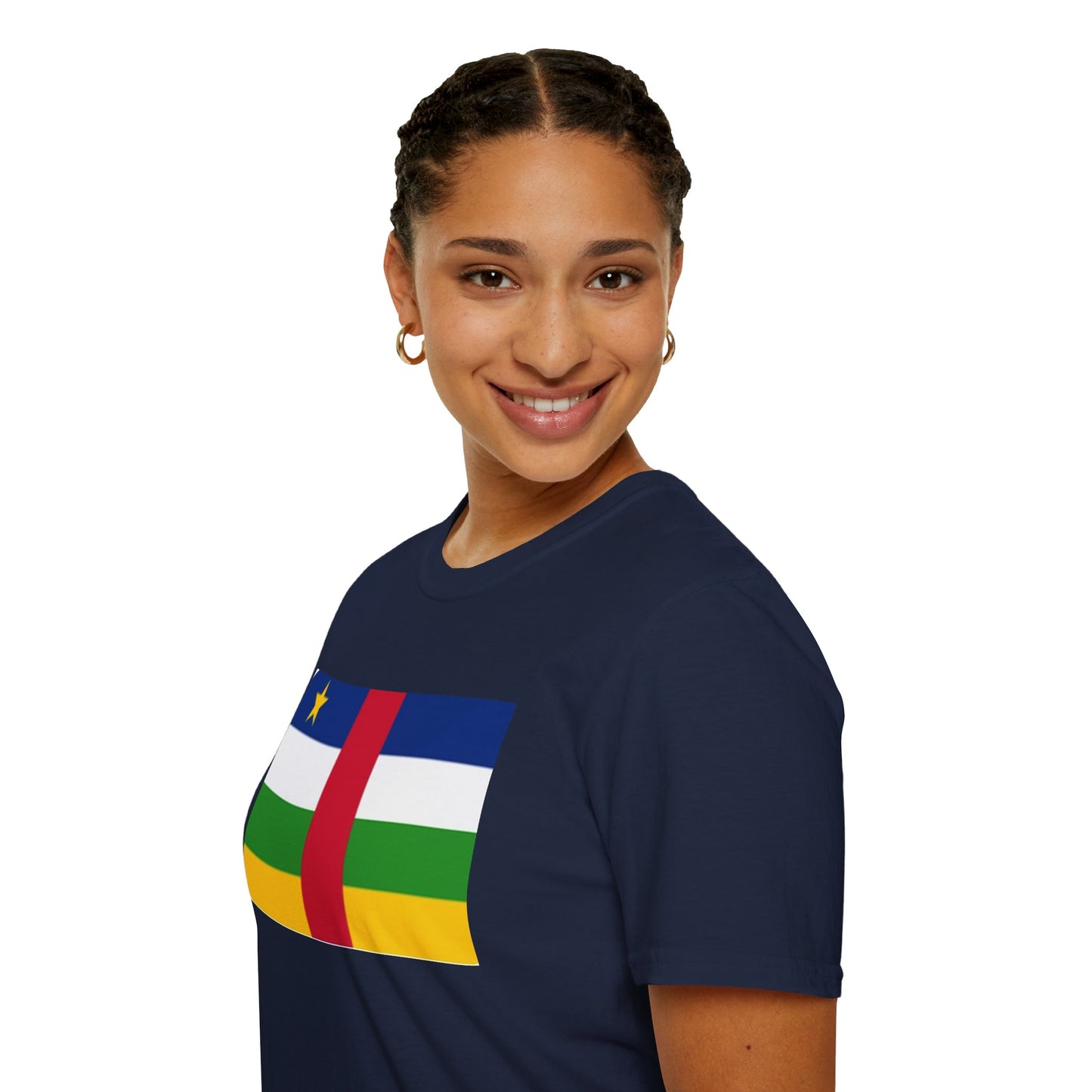 Unisex Softstyle T-Shirt - Central African Republic