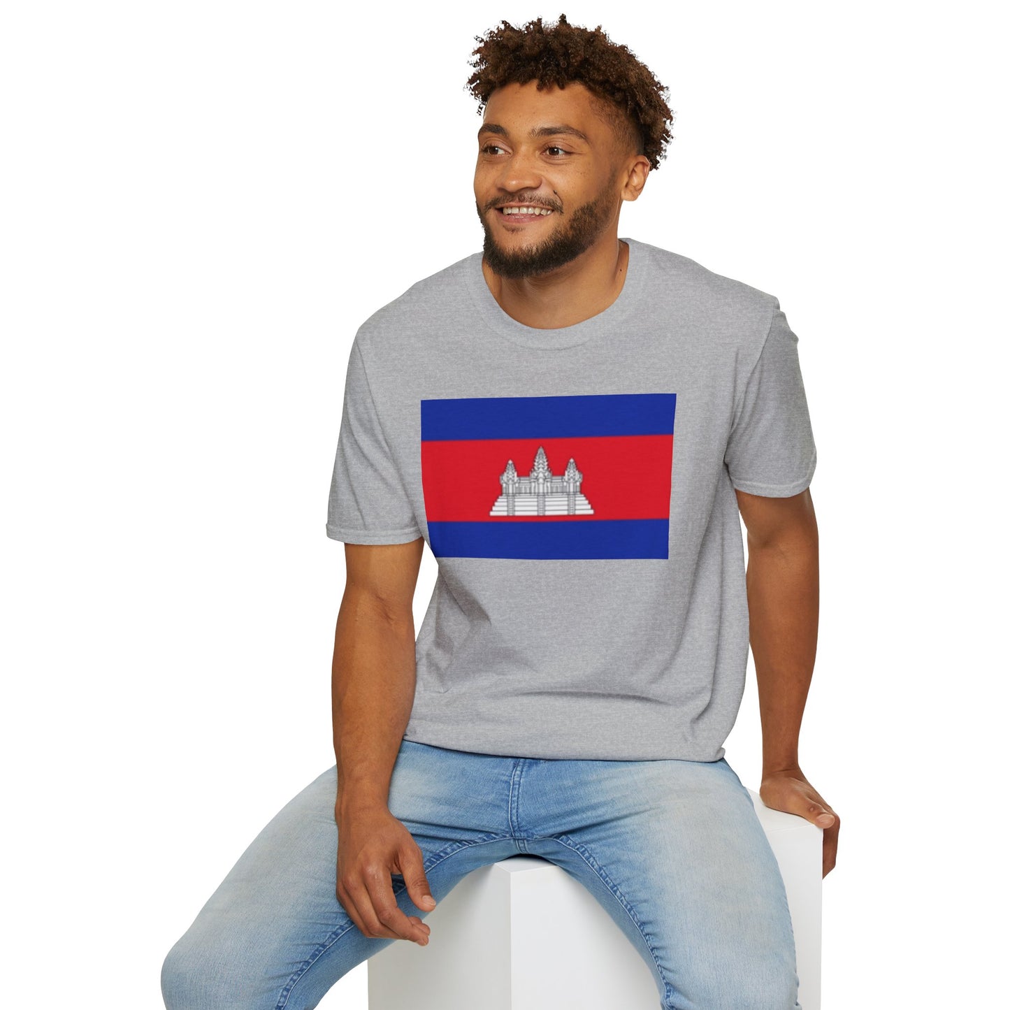 Unisex Softstyle T-Shirt -- Cambodia