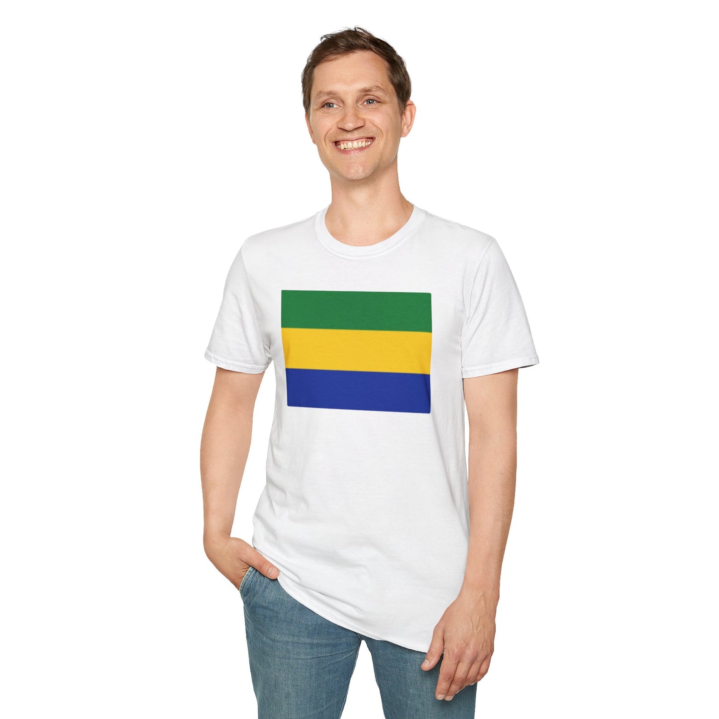 Unisex Softstyle T-Shirt -- Gabon